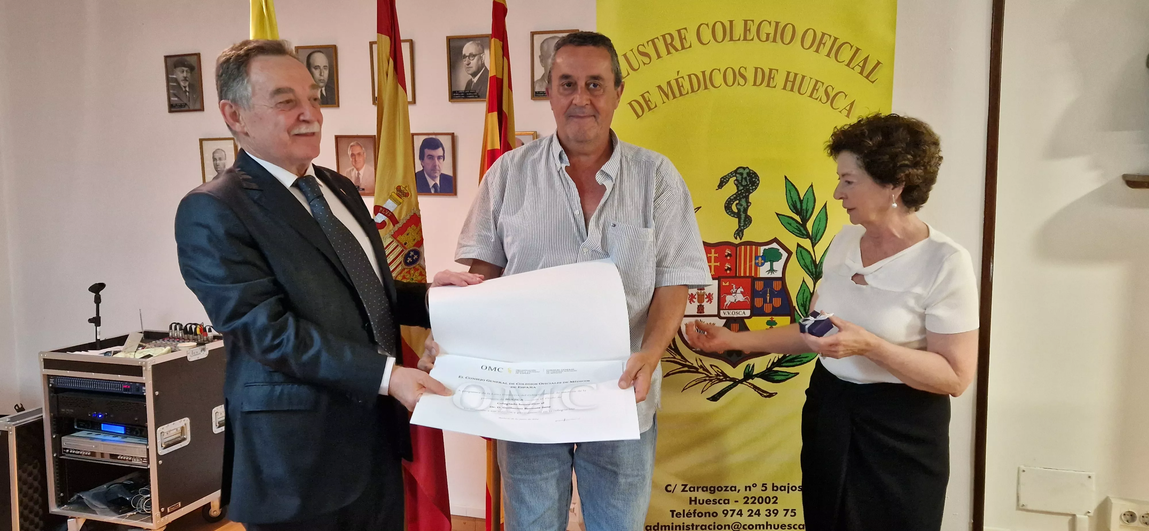 Fiesta del Colegio de Médicos de Huesca. Foto Myriam Martínez 