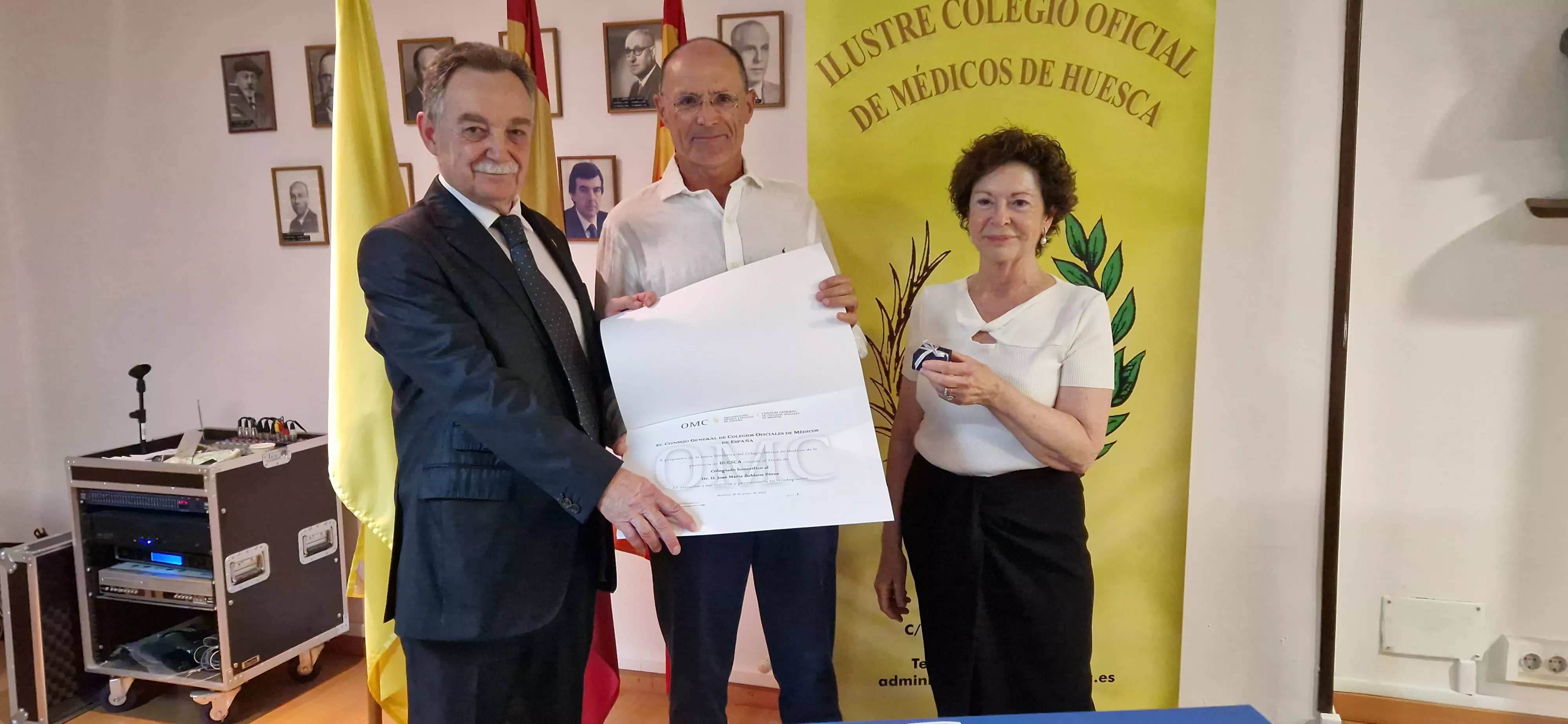 Fiesta del Colegio de Médicos de Huesca. Foto Myriam Martínez 