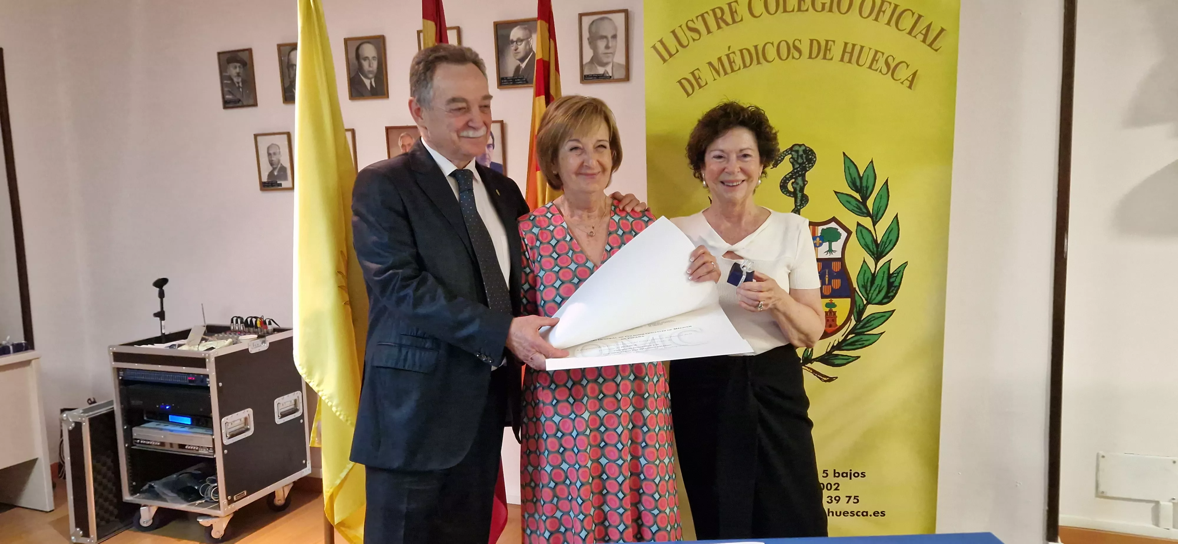 Fiesta del Colegio de Médicos de Huesca. Foto Myriam Martínez 