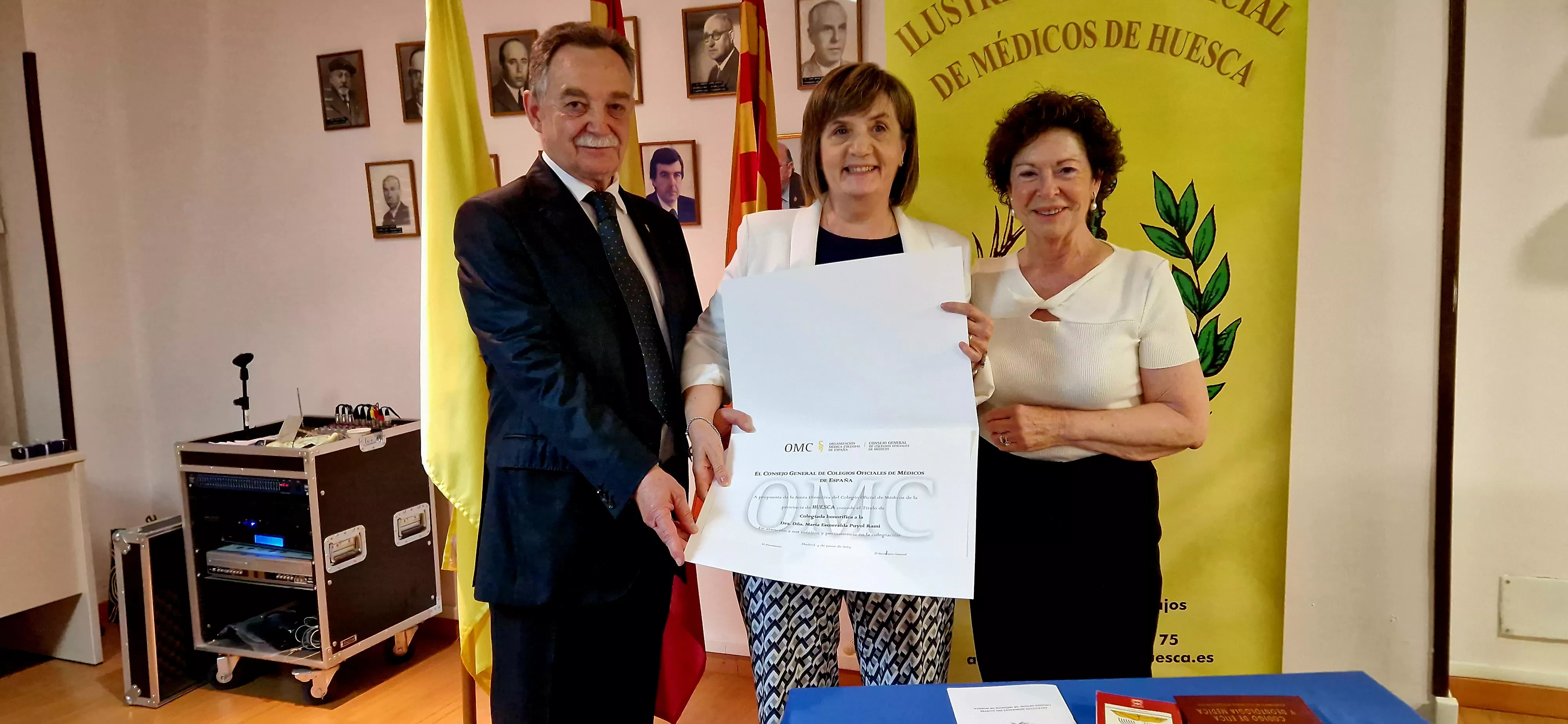 Fiesta del Colegio de Médicos de Huesca. Foto Myriam Martínez 