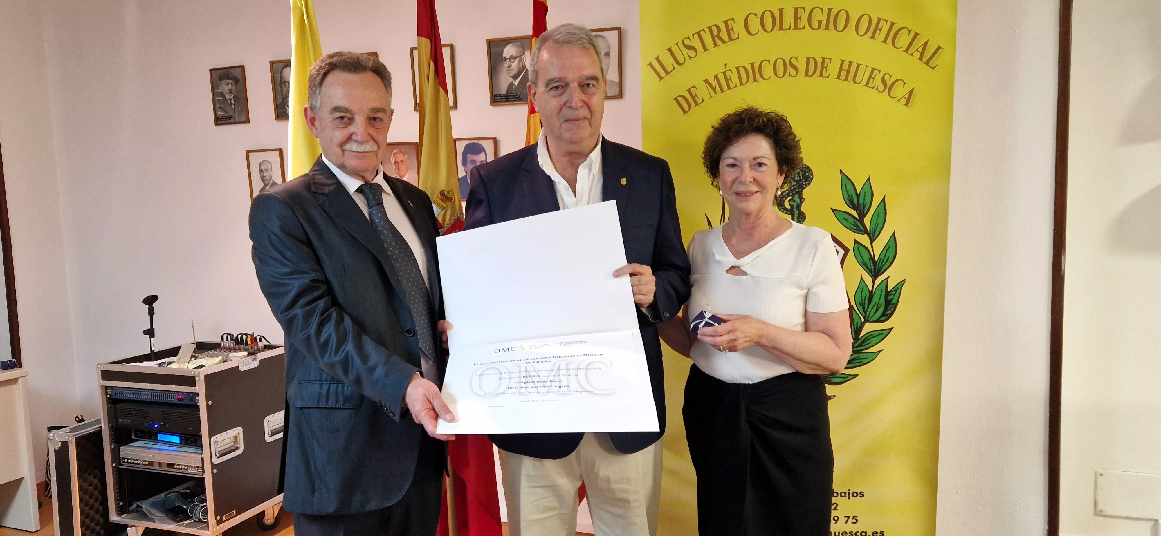 Fiesta del Colegio de Médicos de Huesca. Foto Myriam Martínez 