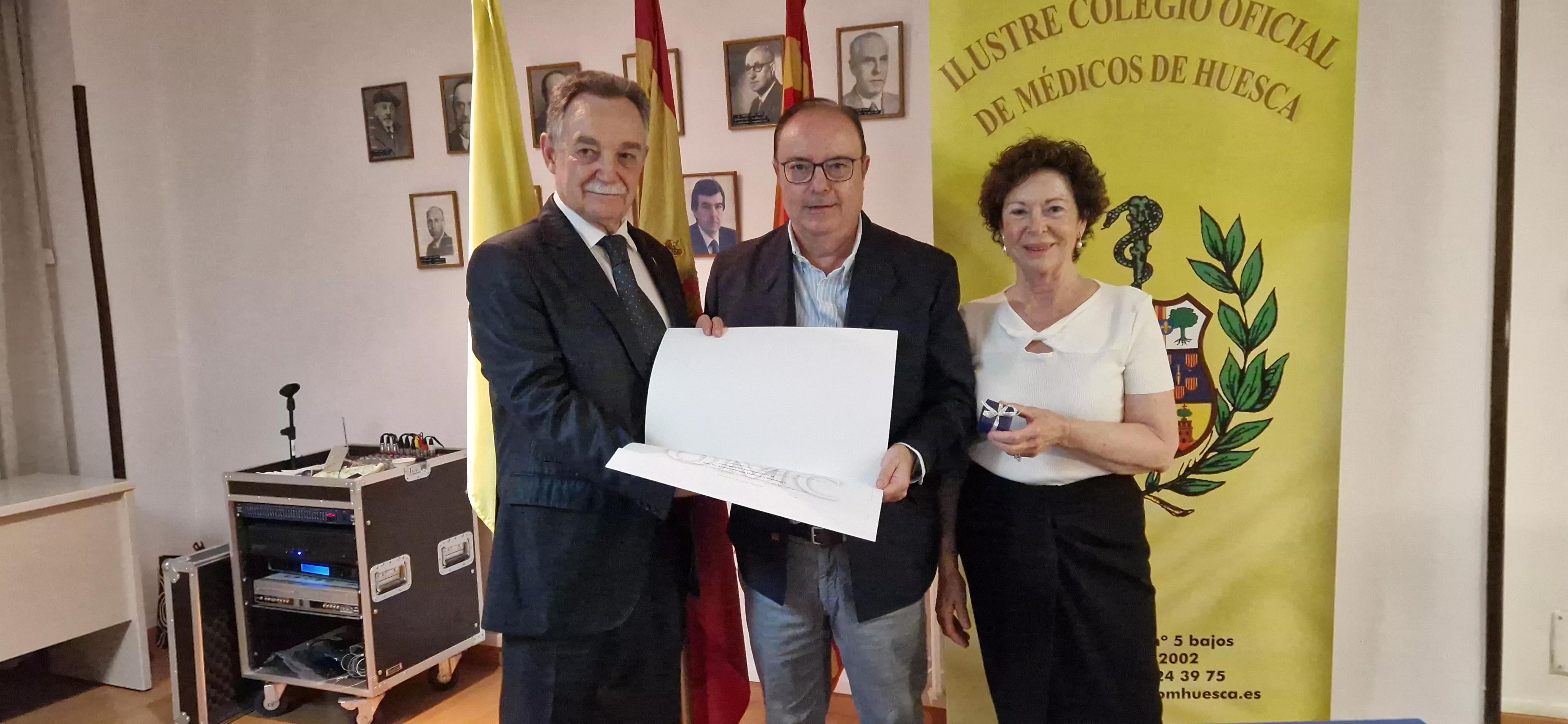 Fiesta del Colegio de Médicos de Huesca. Foto Myriam Martínez 