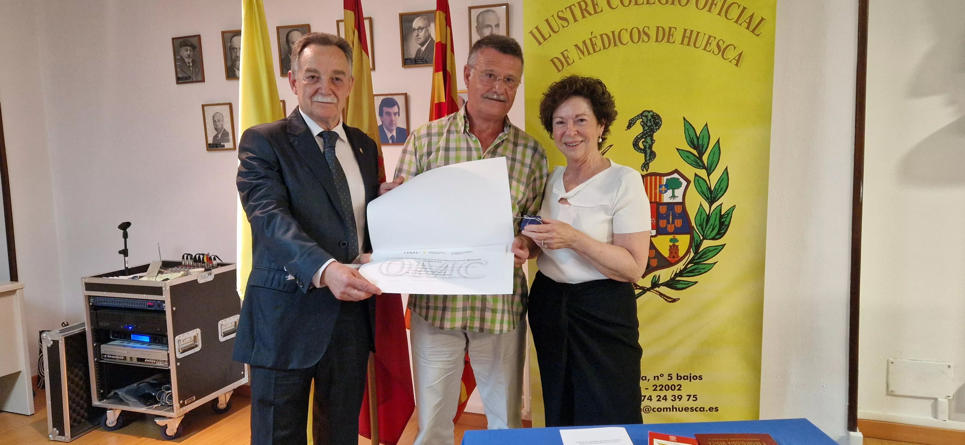 Fiesta del Colegio de Médicos de Huesca. Foto Myriam Martínez 