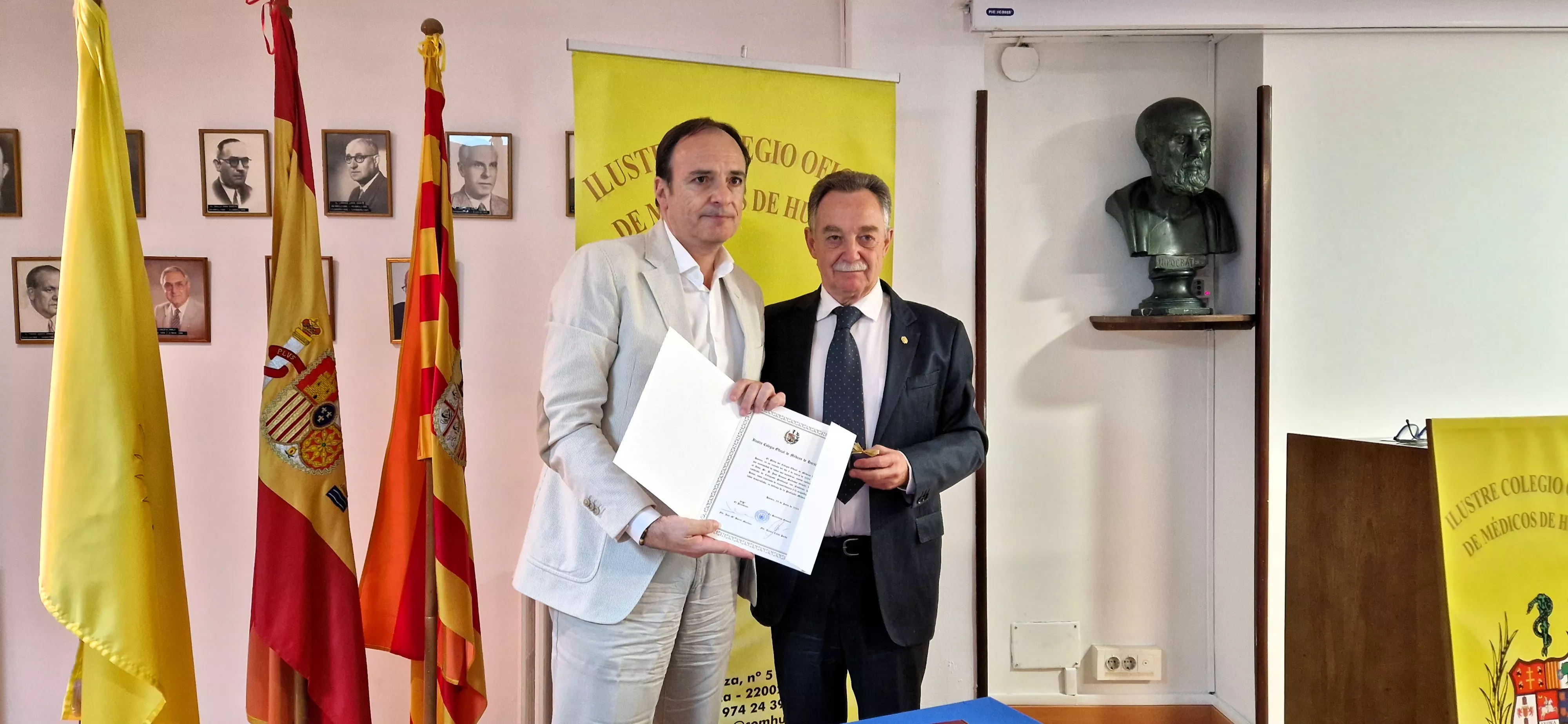 Fiesta del Colegio de Médicos de Huesca. Foto Myriam Martínez 