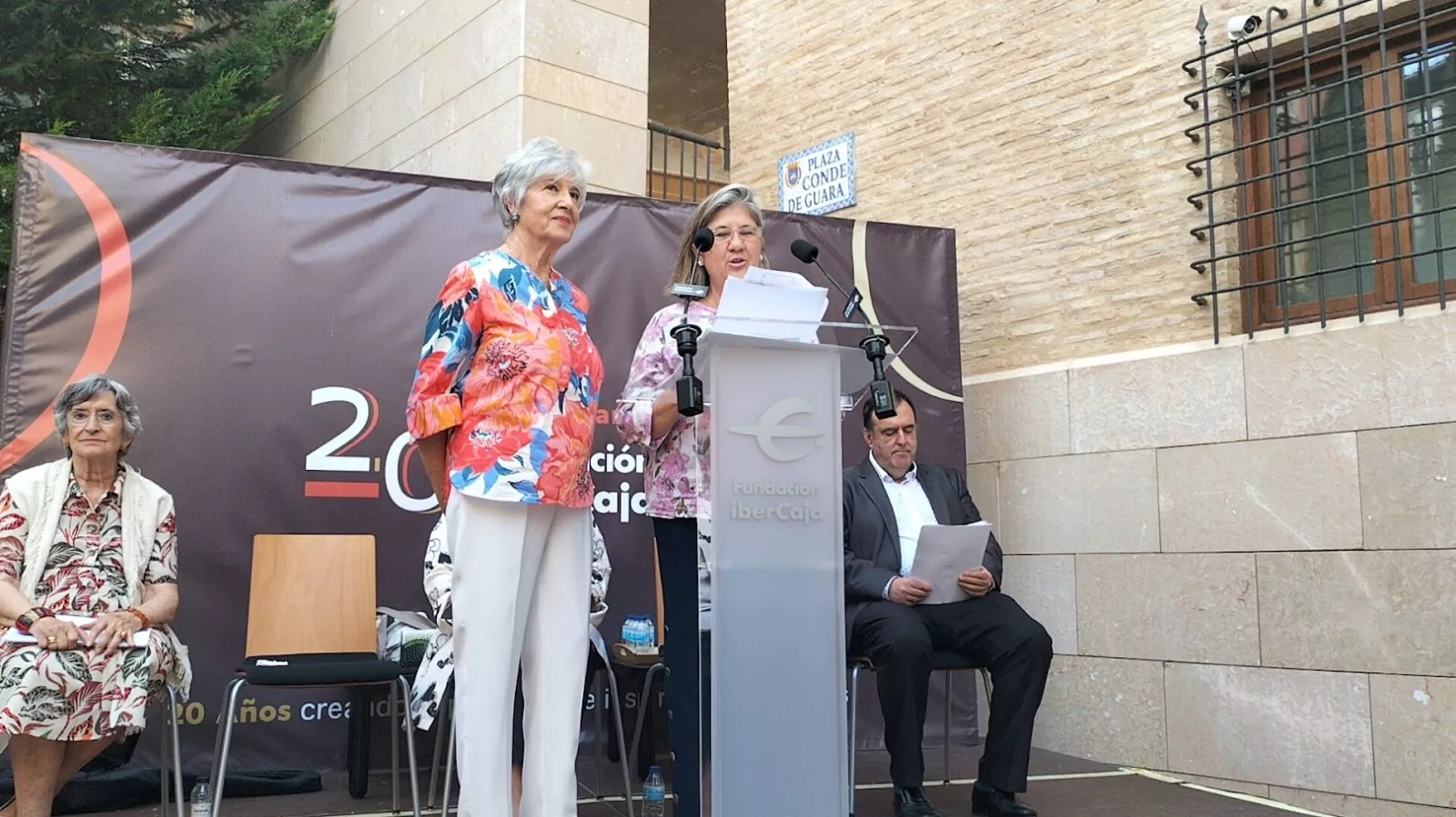 Recital poético en el Centro Cultural Ibercaja. Foto María José Sampietro Brosed