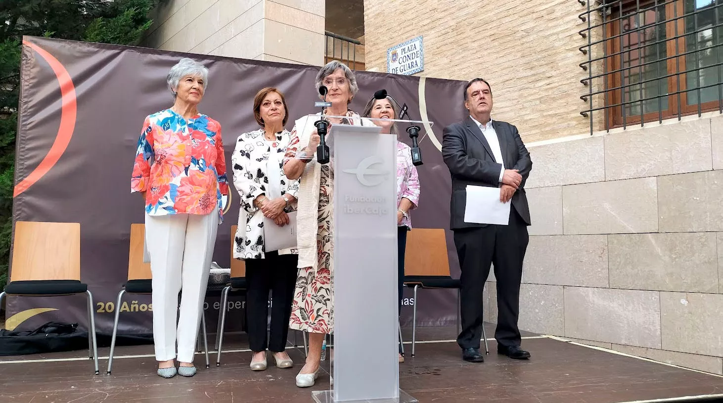 Recital poético en el Centro Cultural Ibercaja. Foto María José Sampietro Brosed