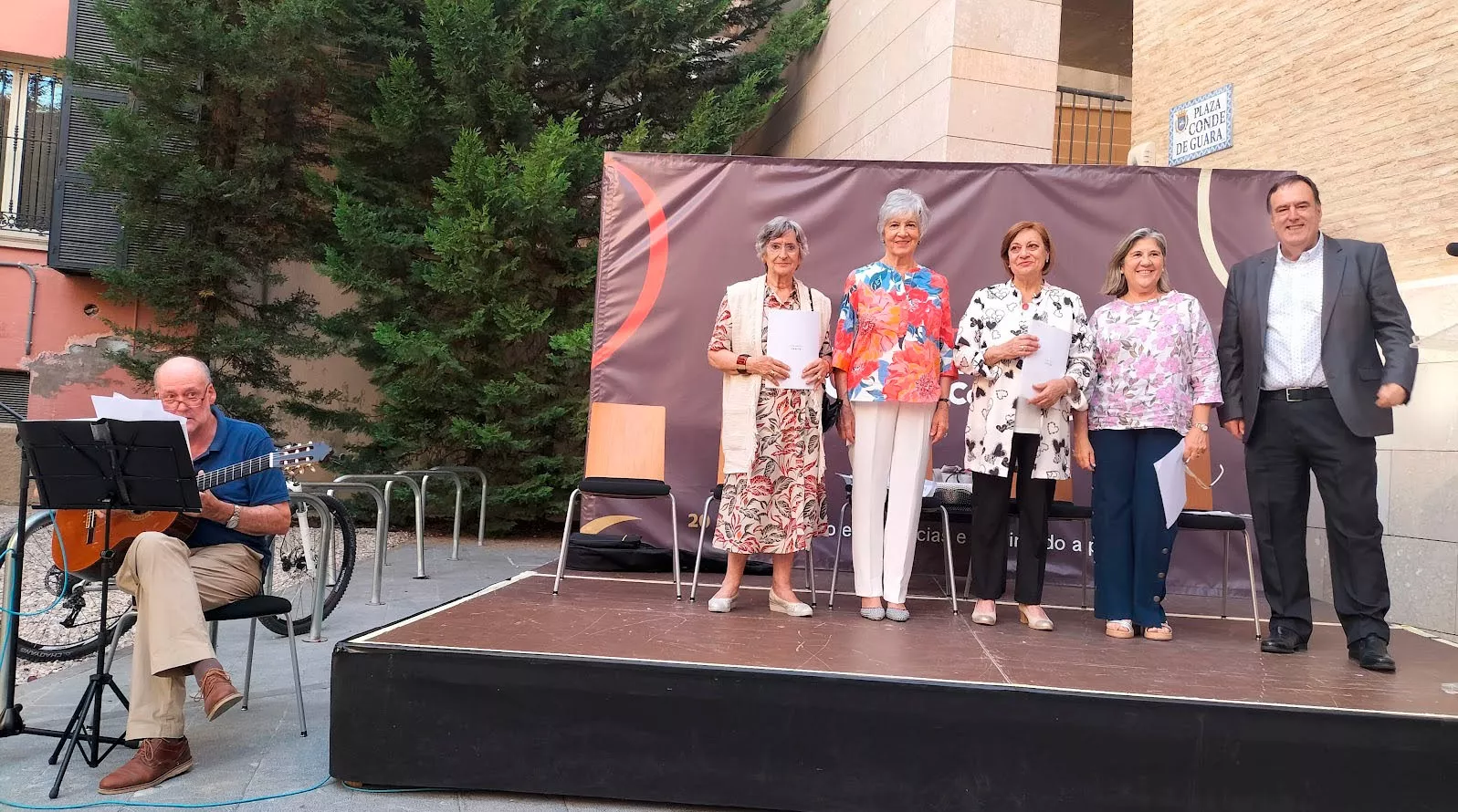 Recital poético en el Centro Cultural Ibercaja. Foto María José Sampietro Brosed