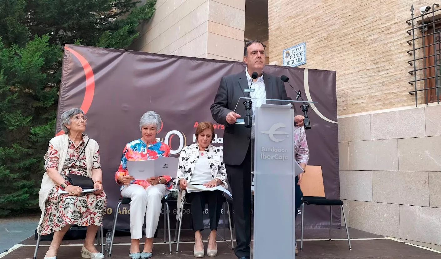 Recital poético en el Centro Cultural Ibercaja. Foto María José Sampietro Brosed