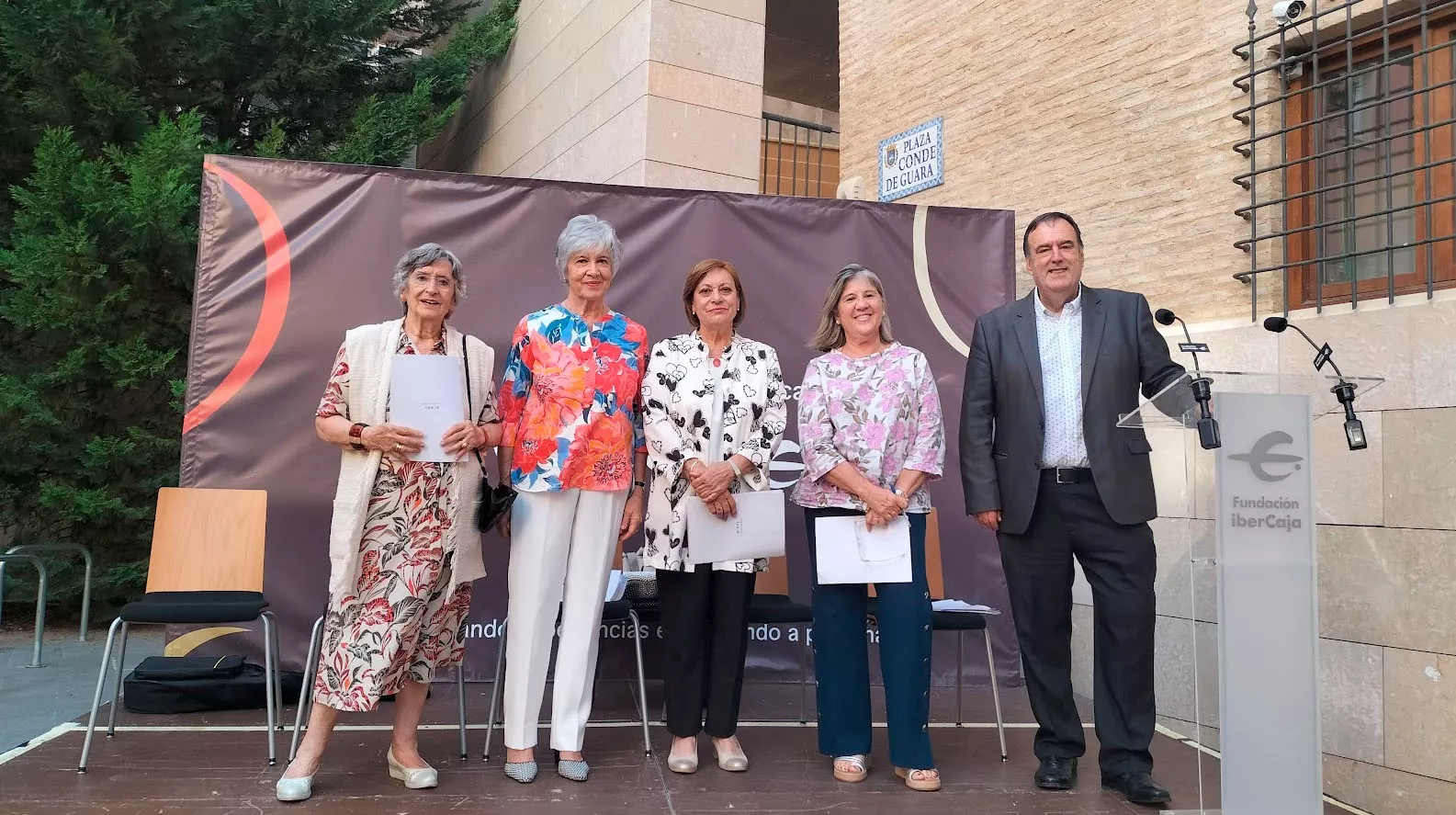 Recital poético en el Centro Cultural Ibercaja. Foto María José Sampietro Brosed