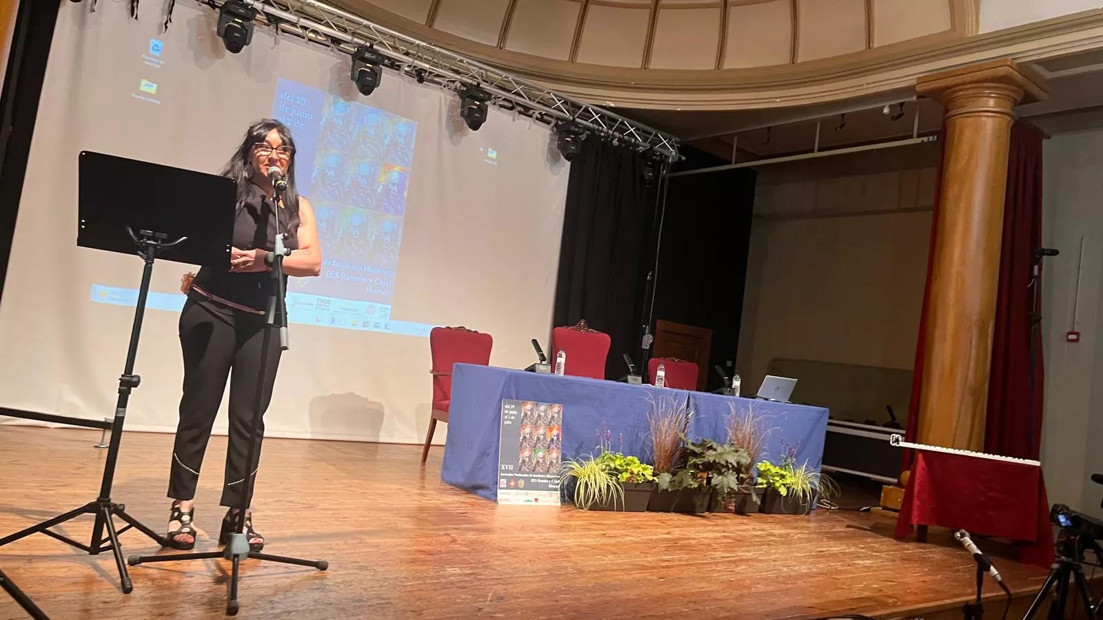 Huesca acoge las XVII Jornadas de Institutos Históricos. Foto Mercedes Manterola