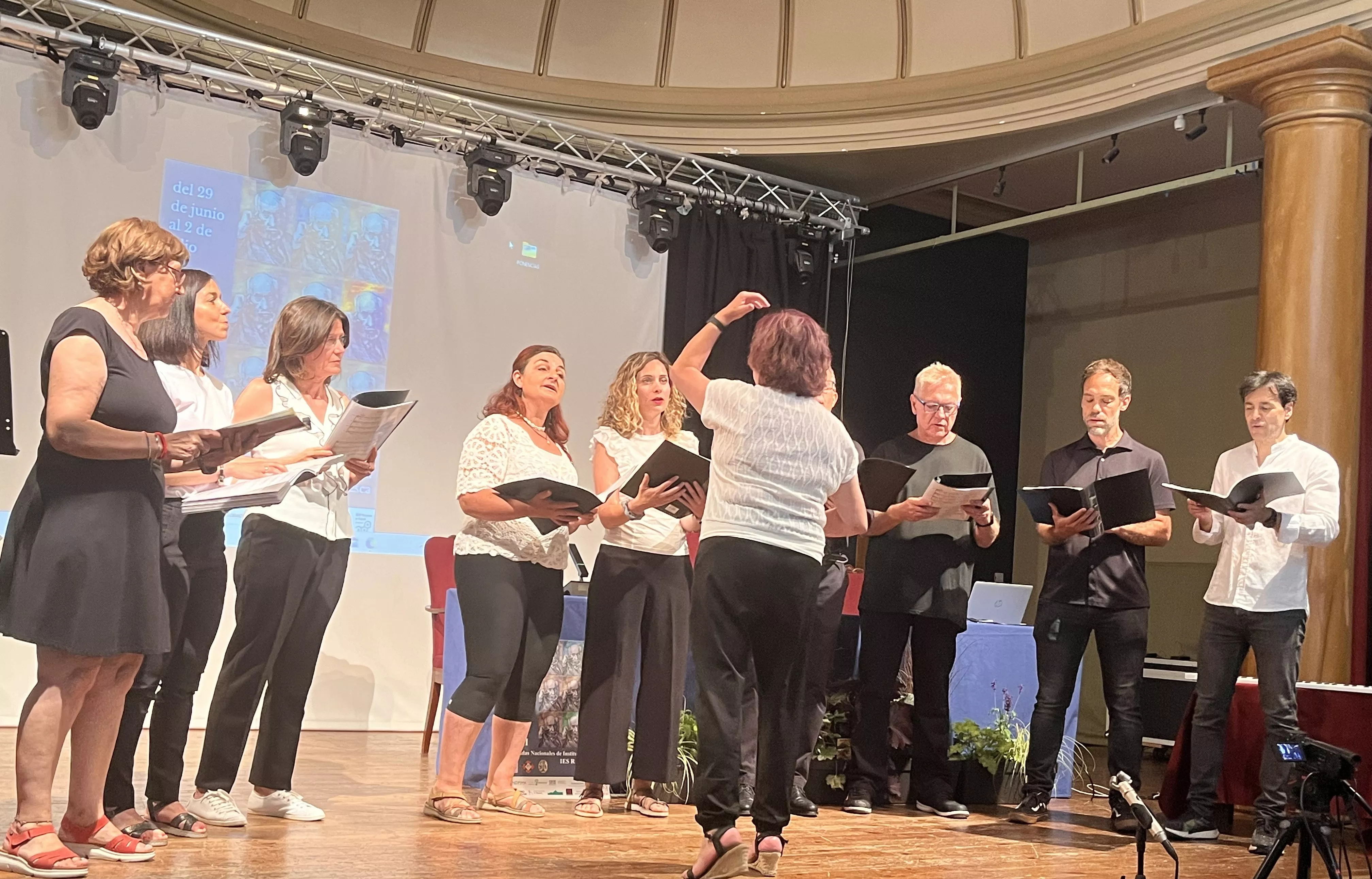 Huesca acoge las XVII Jornadas de Institutos Históricos. Foto Mercedes Manterola