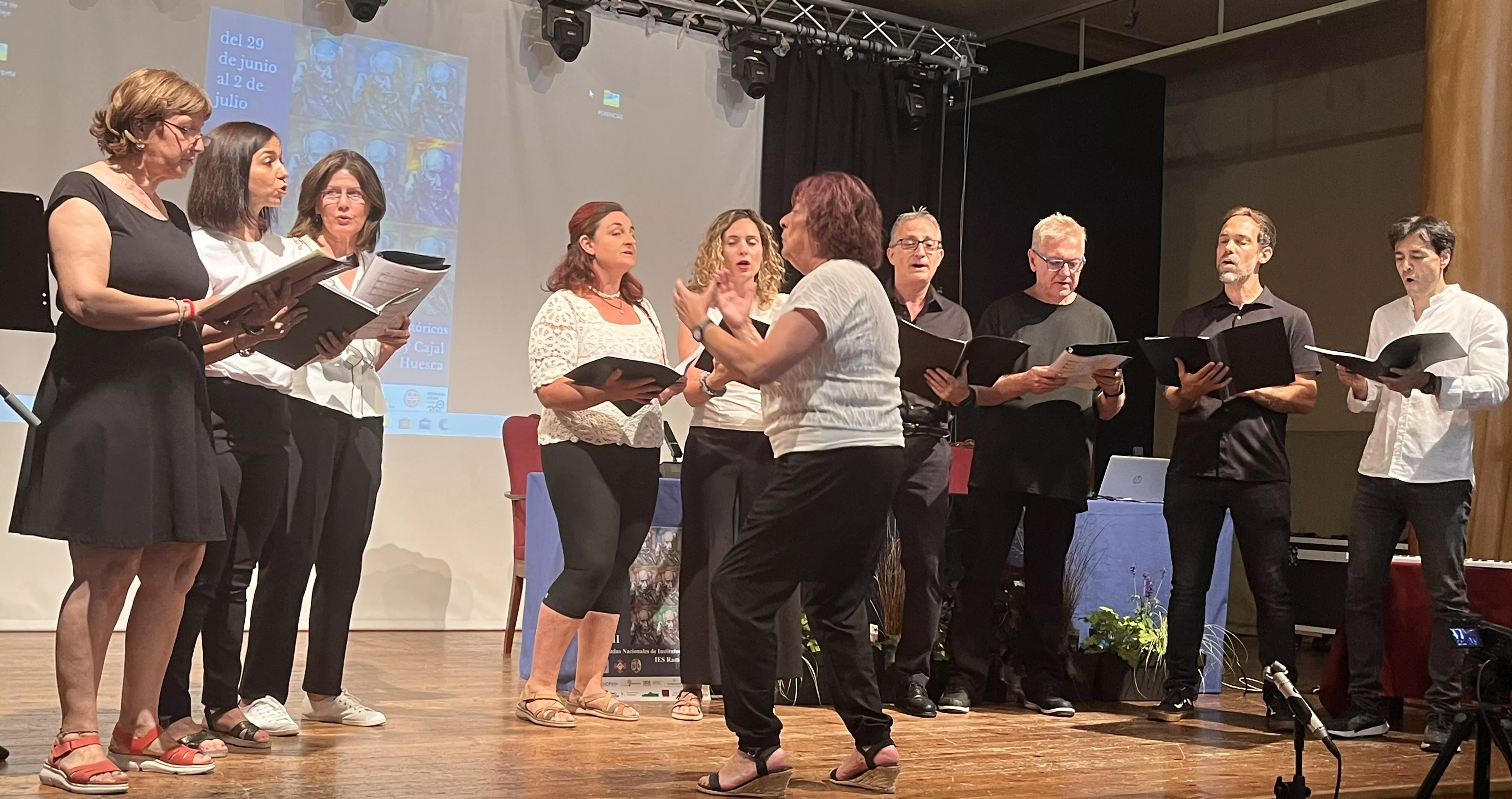 Huesca acoge las XVII Jornadas de Institutos Históricos. Foto Mercedes Manterola