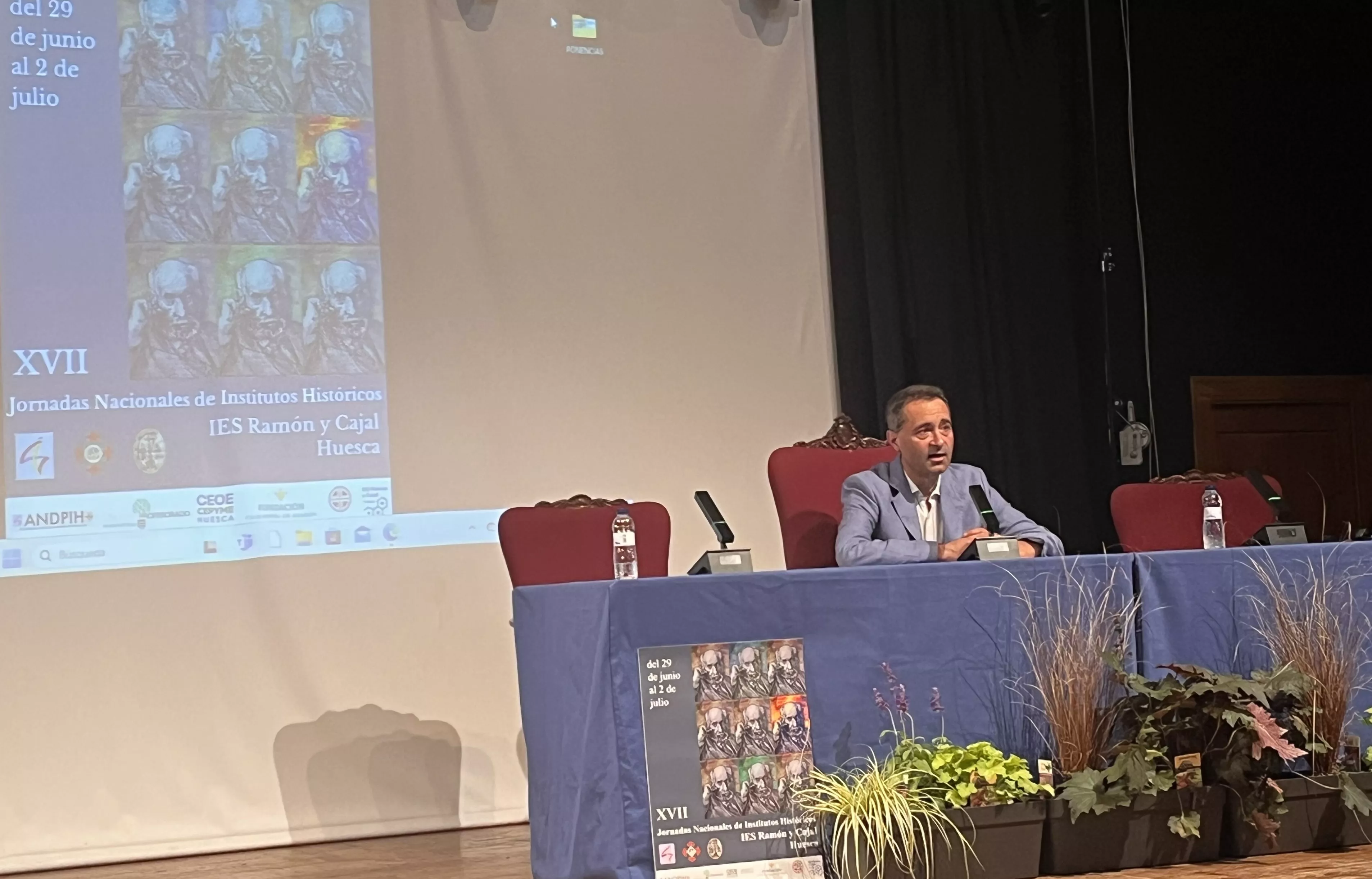 Huesca acoge las XVII Jornadas de Institutos Históricos. Foto Mercedes Manterola