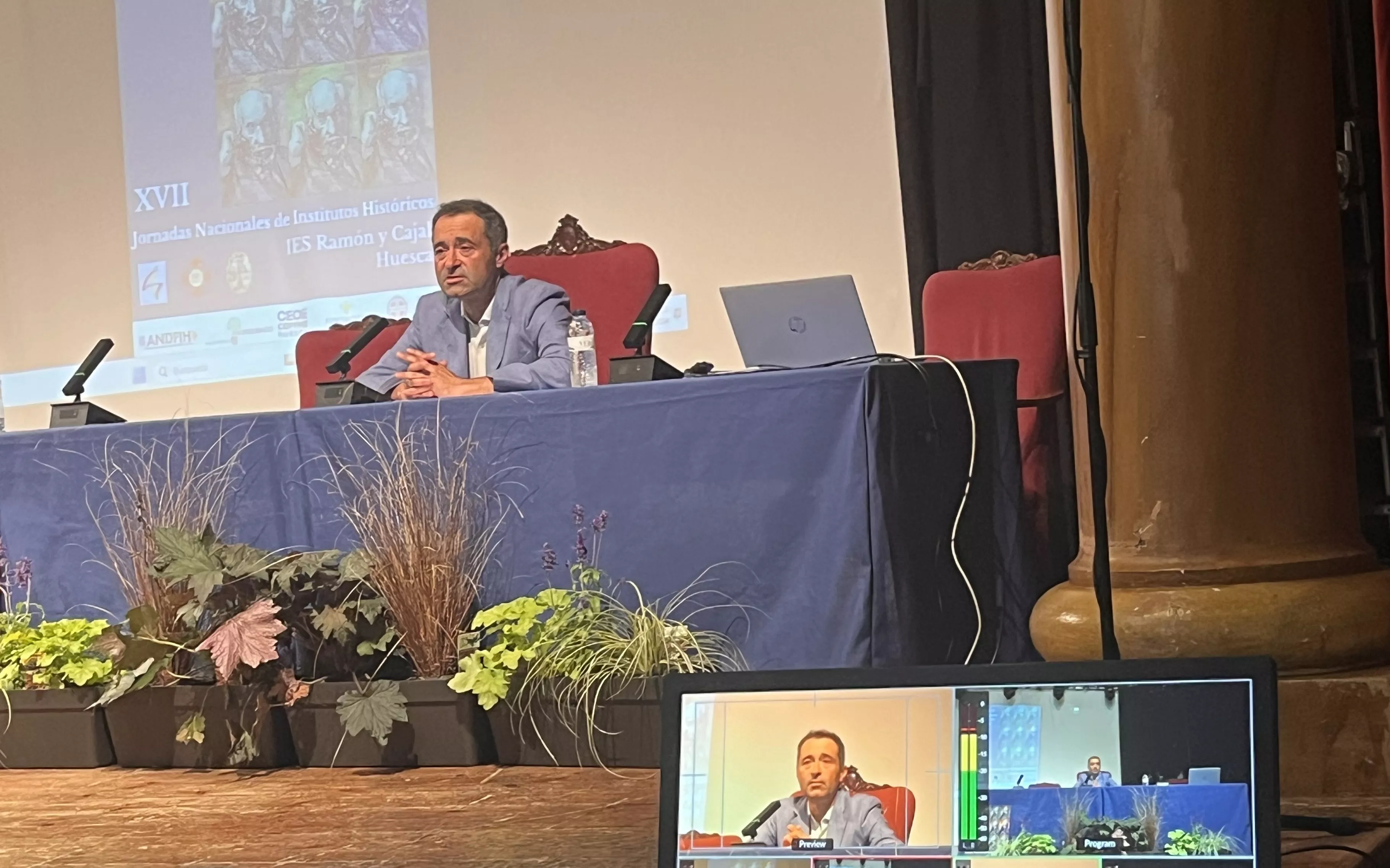 Huesca acoge las XVII Jornadas de Institutos Históricos. Foto Mercedes Manterola