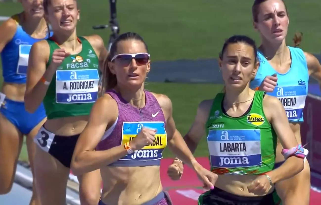 Sandra Labarta, muy solvente en su carrera.