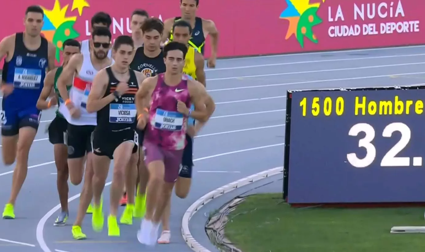 Pol Oriach, en el reciente campeonato de España absoluto.