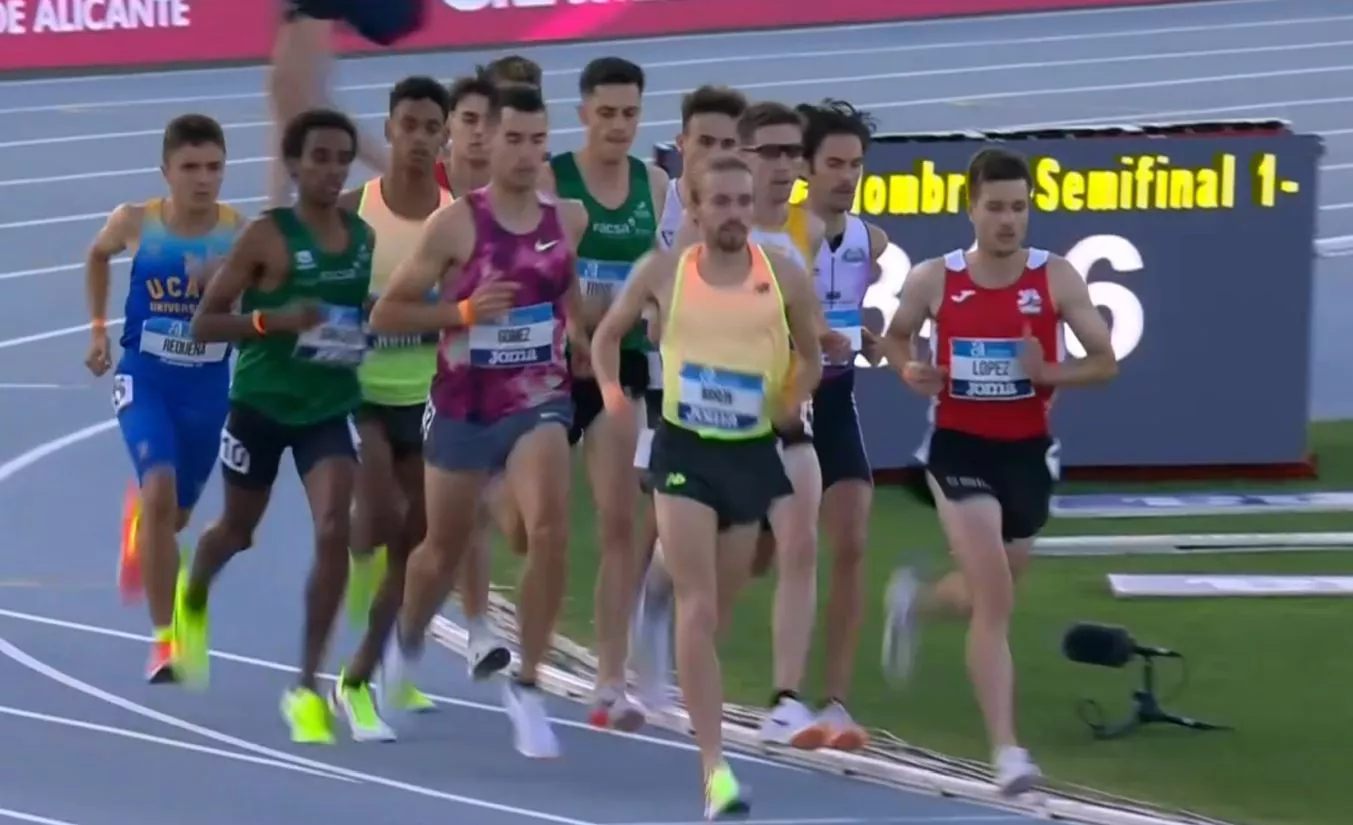 Jorge David Torre en su semifinal