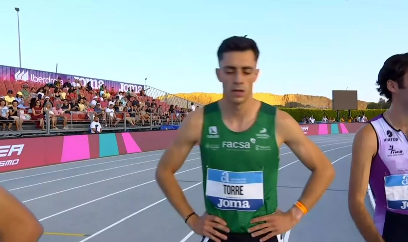 Jorge David Torre en la salida