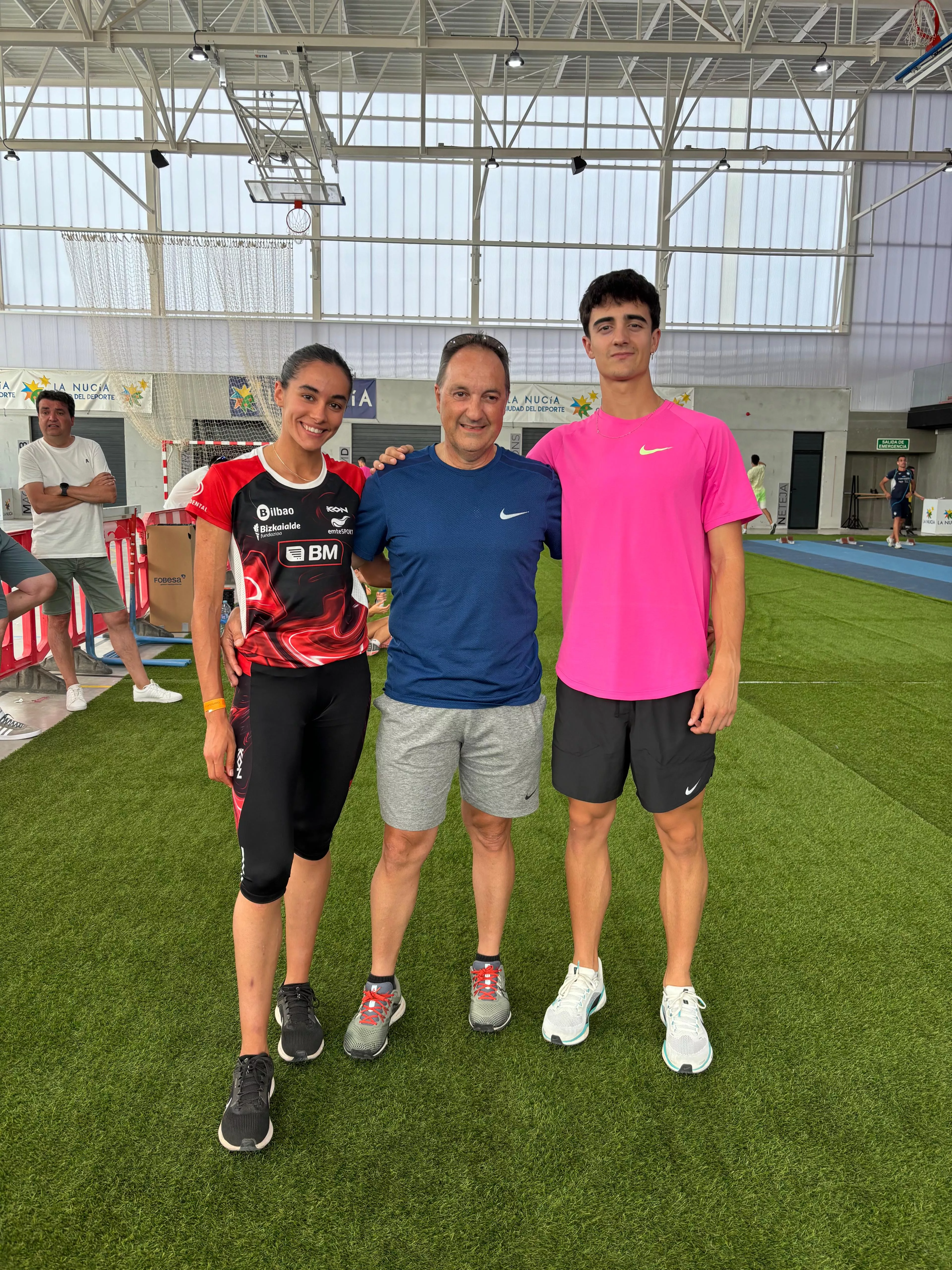 Phondy, con Naima Ait y Pol Oriach