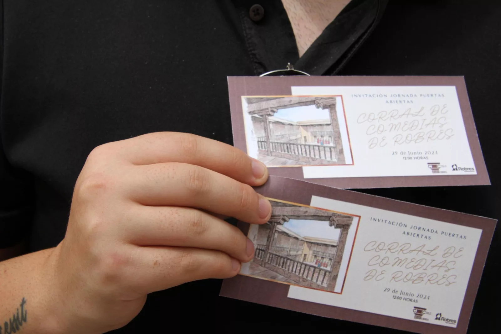 Jornadas de puertas abiertas del Corral de Comedias de Robres. Foto Carlos Neofato