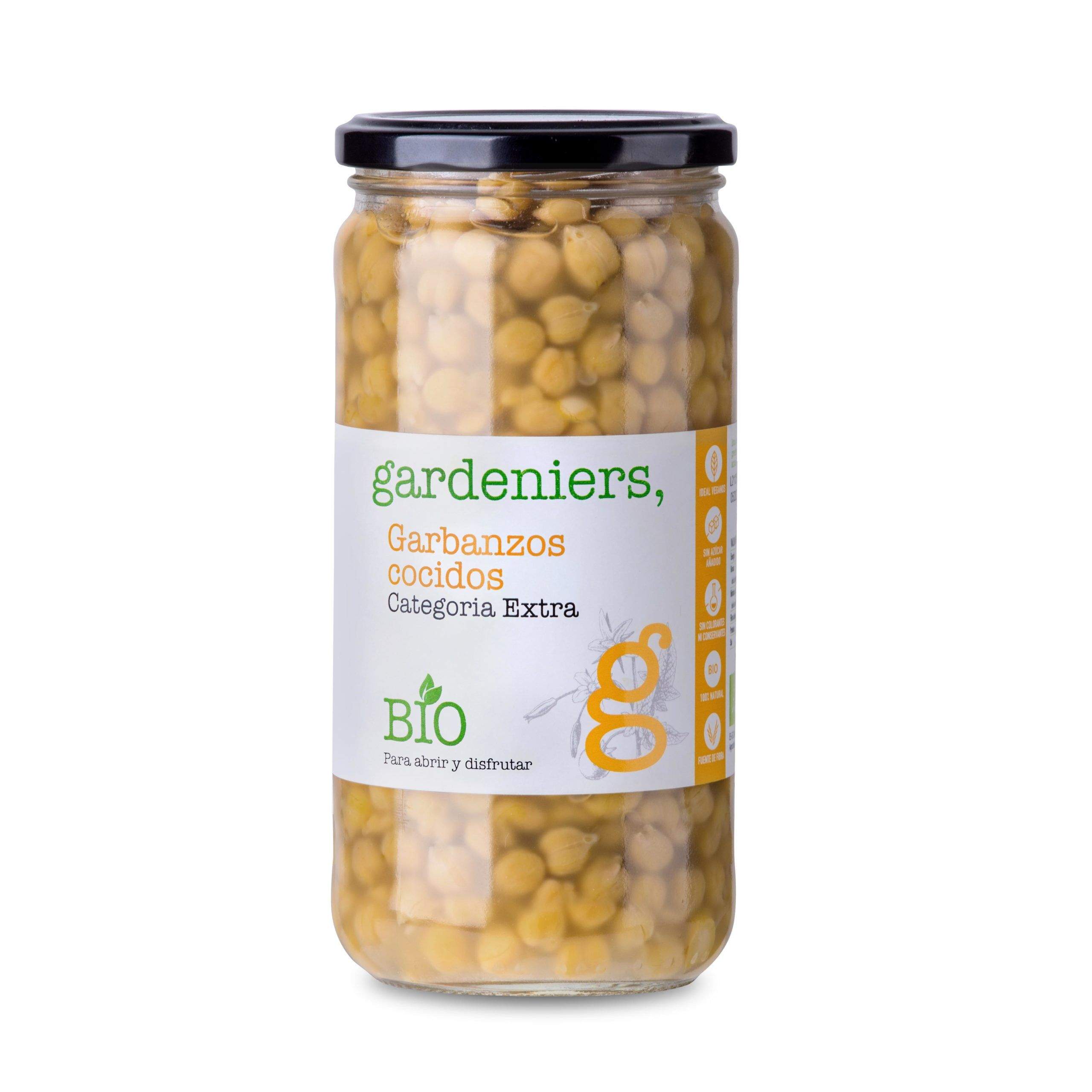 Garbanzos en conserva de Gardeniers