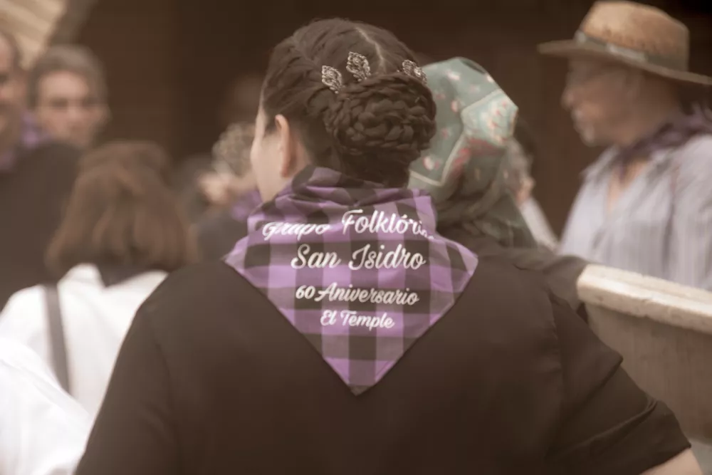 60 aniversario del Grupo Folklórico San Isidro de El Temple. Foto Gustavo Duarte