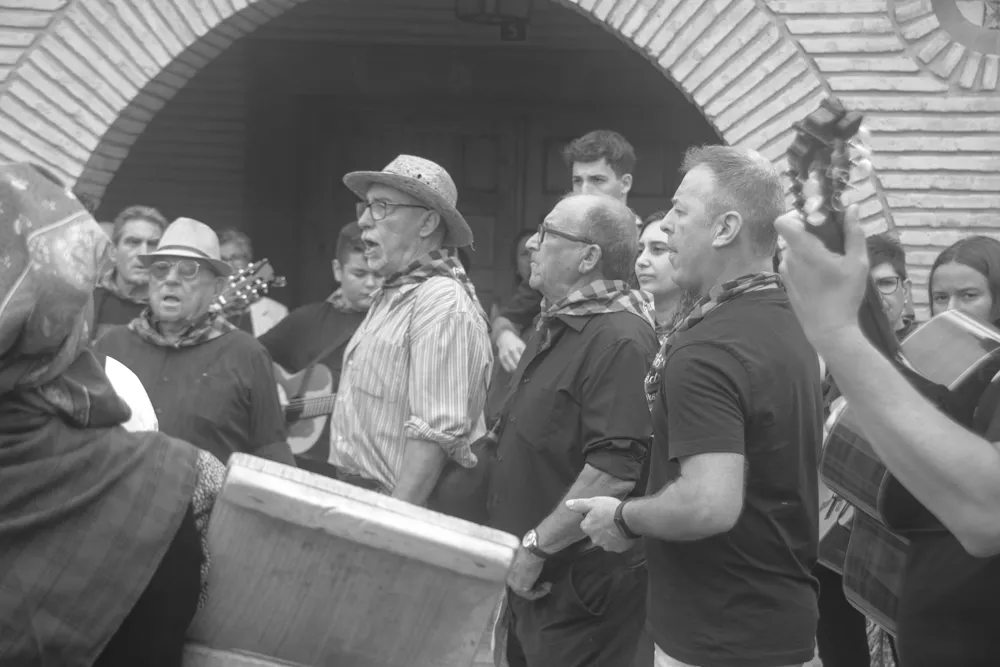 60 aniversario del Grupo Folklórico San Isidro de El Temple. Foto Gustavo Duarte