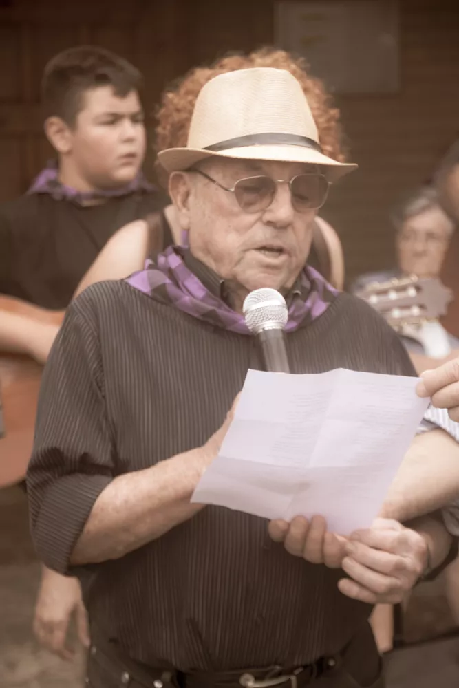 60 aniversario del Grupo Folklórico San Isidro de El Temple. Foto Gustavo Duarte