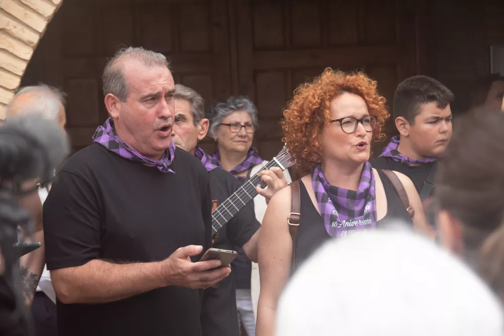 60 aniversario del Grupo Folklórico San Isidro de El Temple. Foto Gustavo Duarte