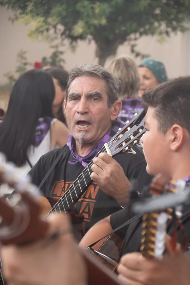 60 aniversario del Grupo Folklórico San Isidro de El Temple. Foto Gustavo Duarte