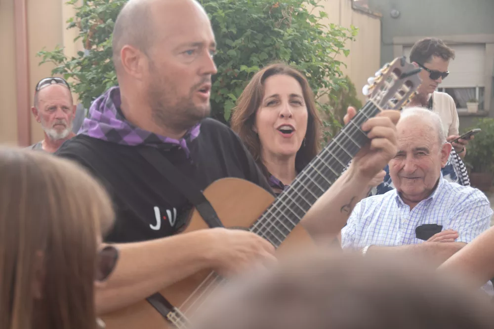 60 aniversario del Grupo Folklórico San Isidro de El Temple. Foto Gustavo Duarte
