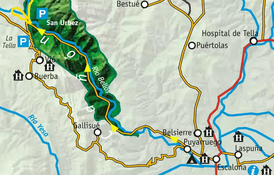 Reabierta la carretera del fondo del cañón de Añisclo desde Puyarruego a La Tella