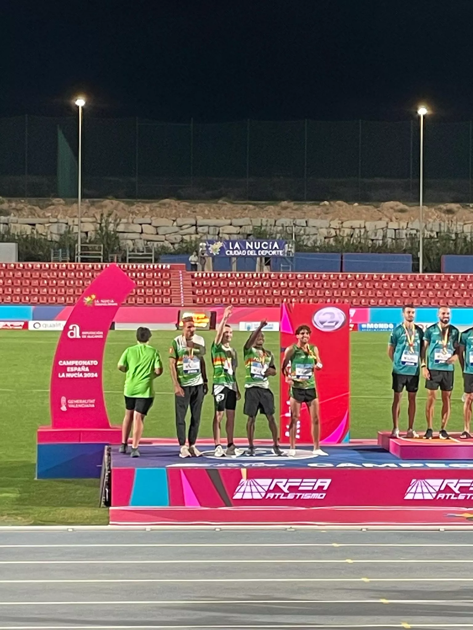 Campeonato de España, relevo 4x400 Intec-Zoiti