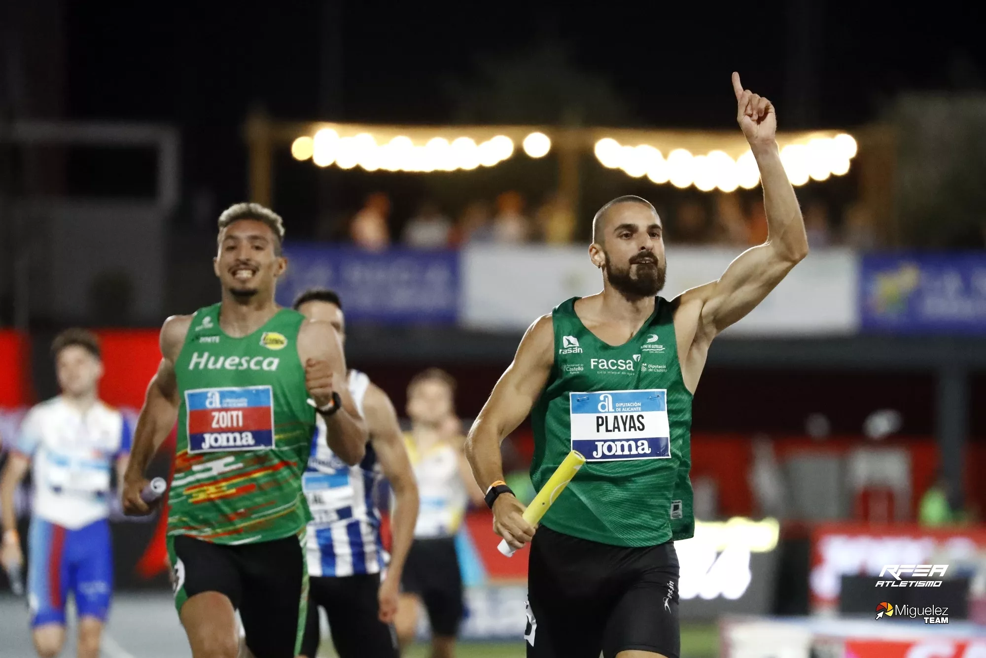 Campeonato de España, relevo 4x400 Intec-Zoiti