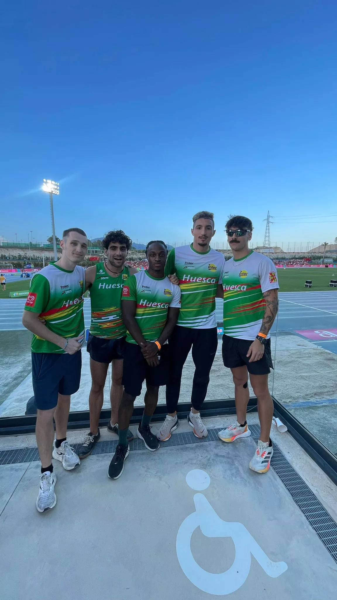 Campeonato de España, relevo 4x400 Intec-Zoiti