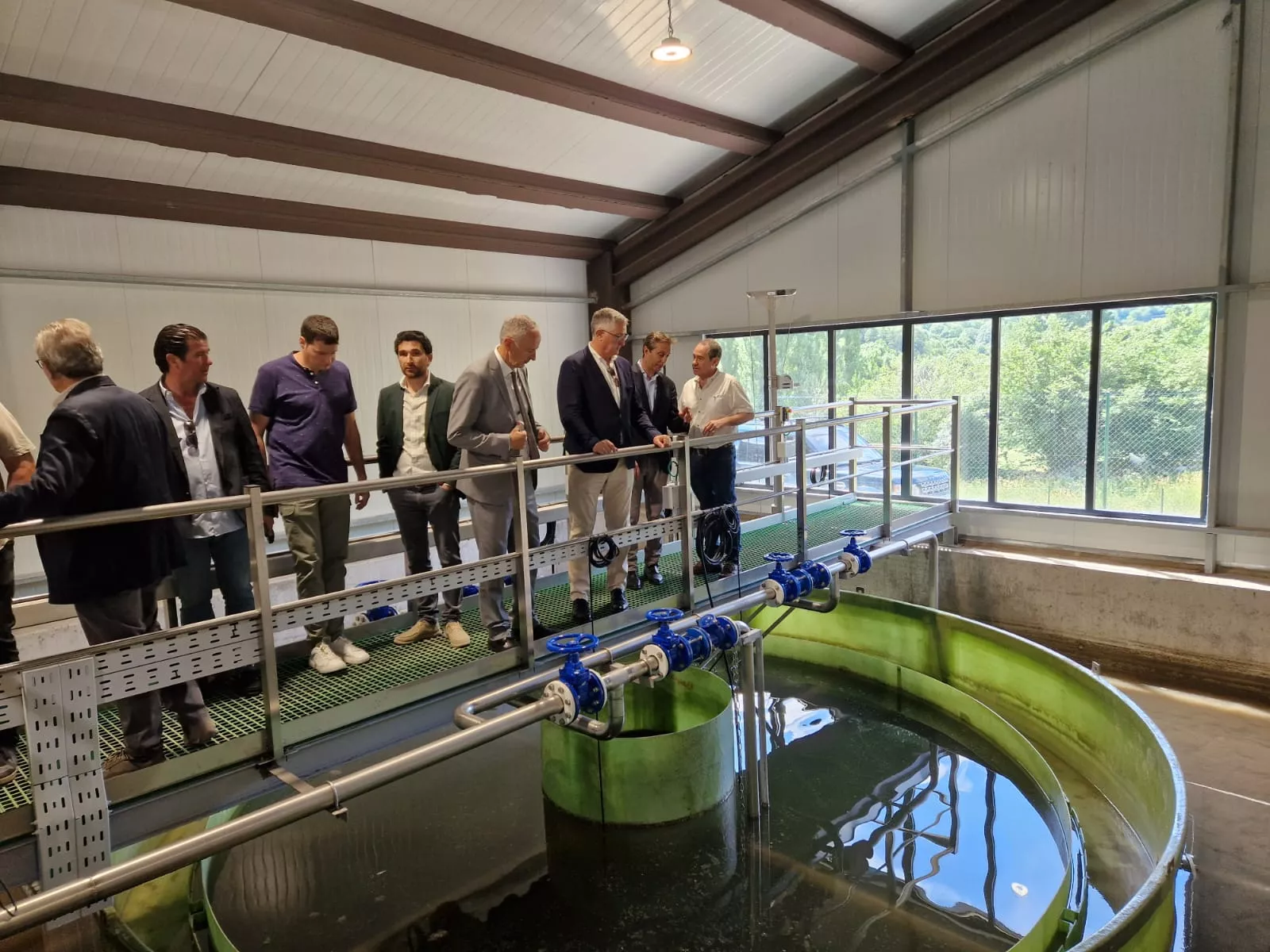 Comienza a funcionar la depuradora de Torla.