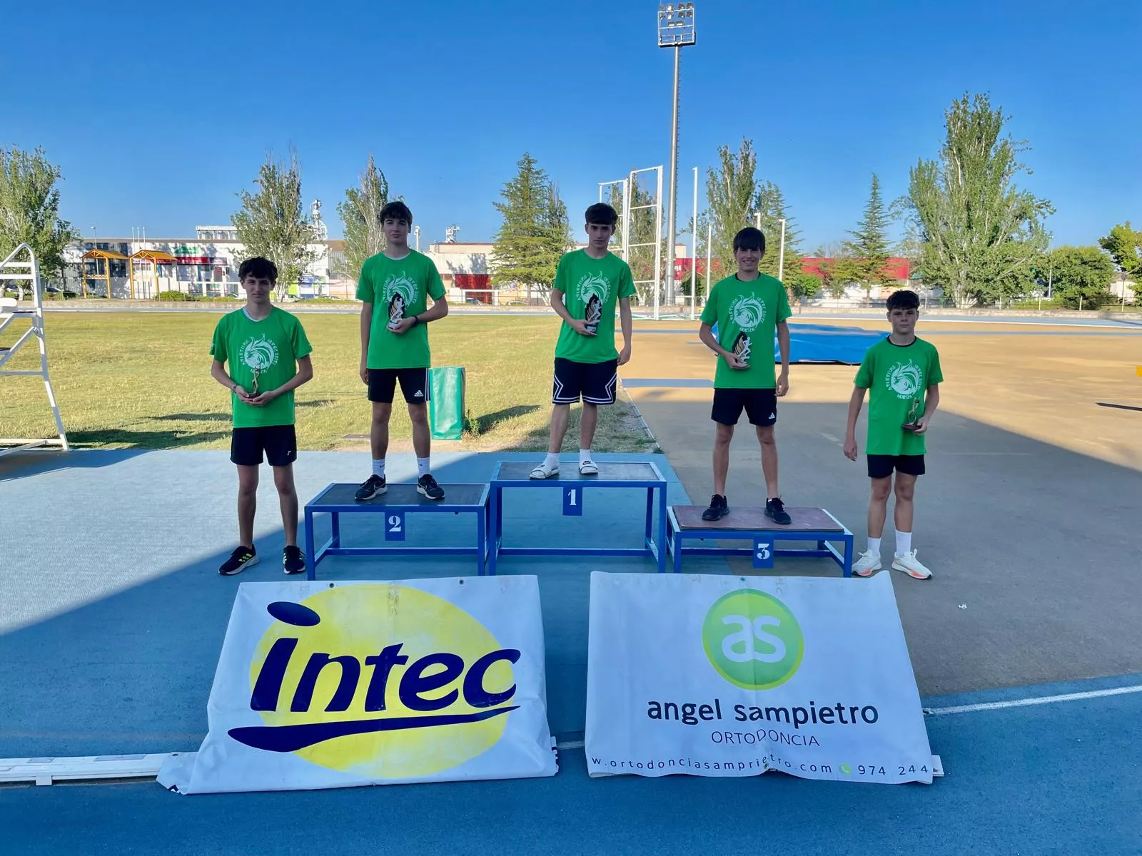 Podio general masculina