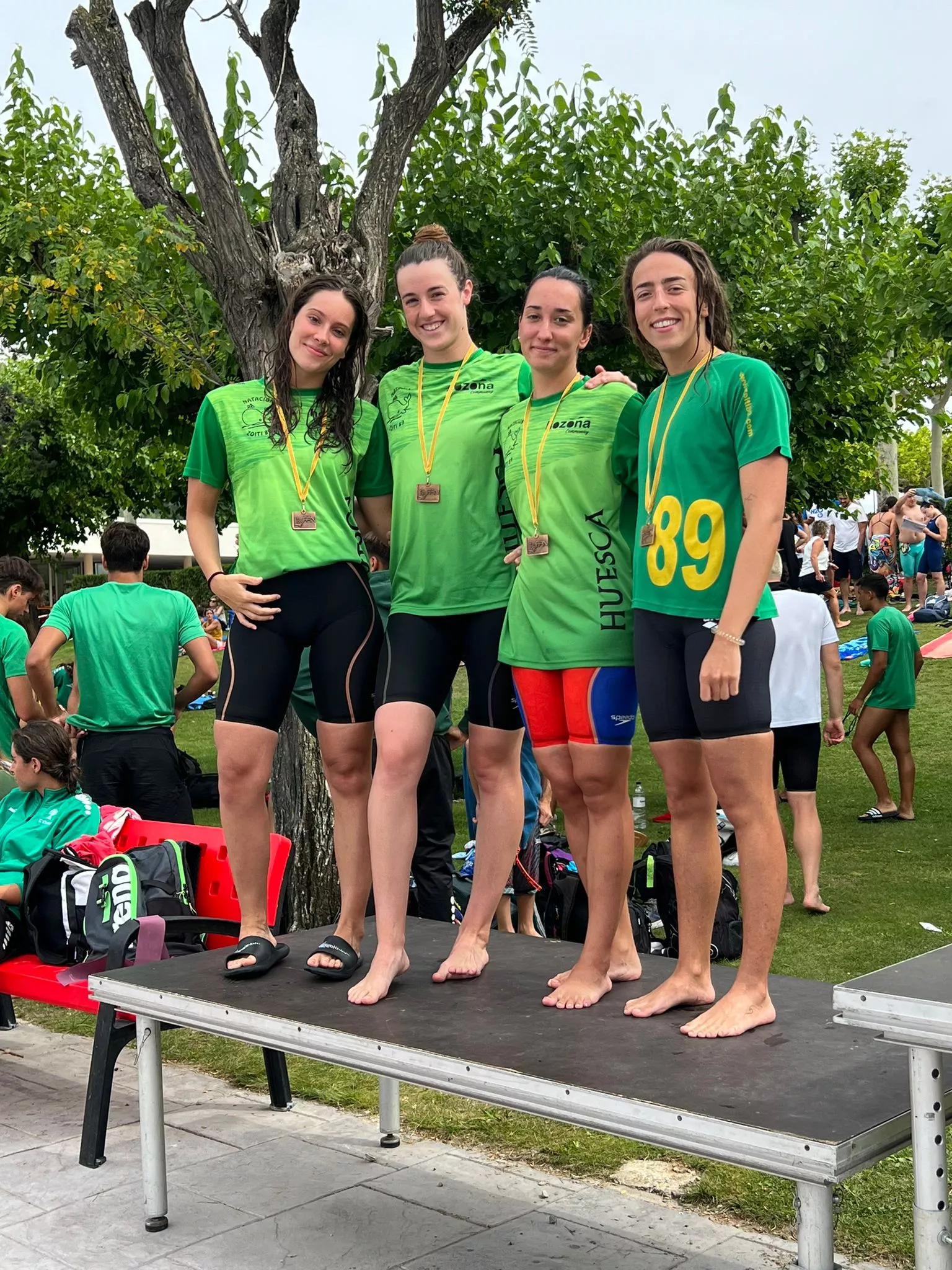 4 x 50 libre absoluto femenino