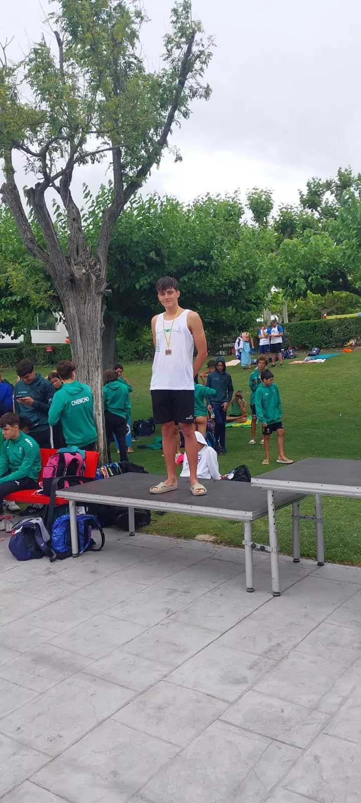 Martín Zapater 400 libre junior