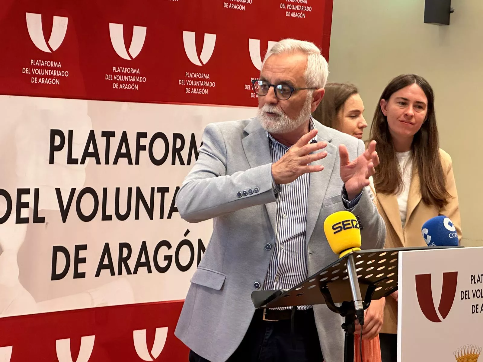 Presentación del acuerdo Ayuntamiento de Jaca-Plataforma del Voluntariado