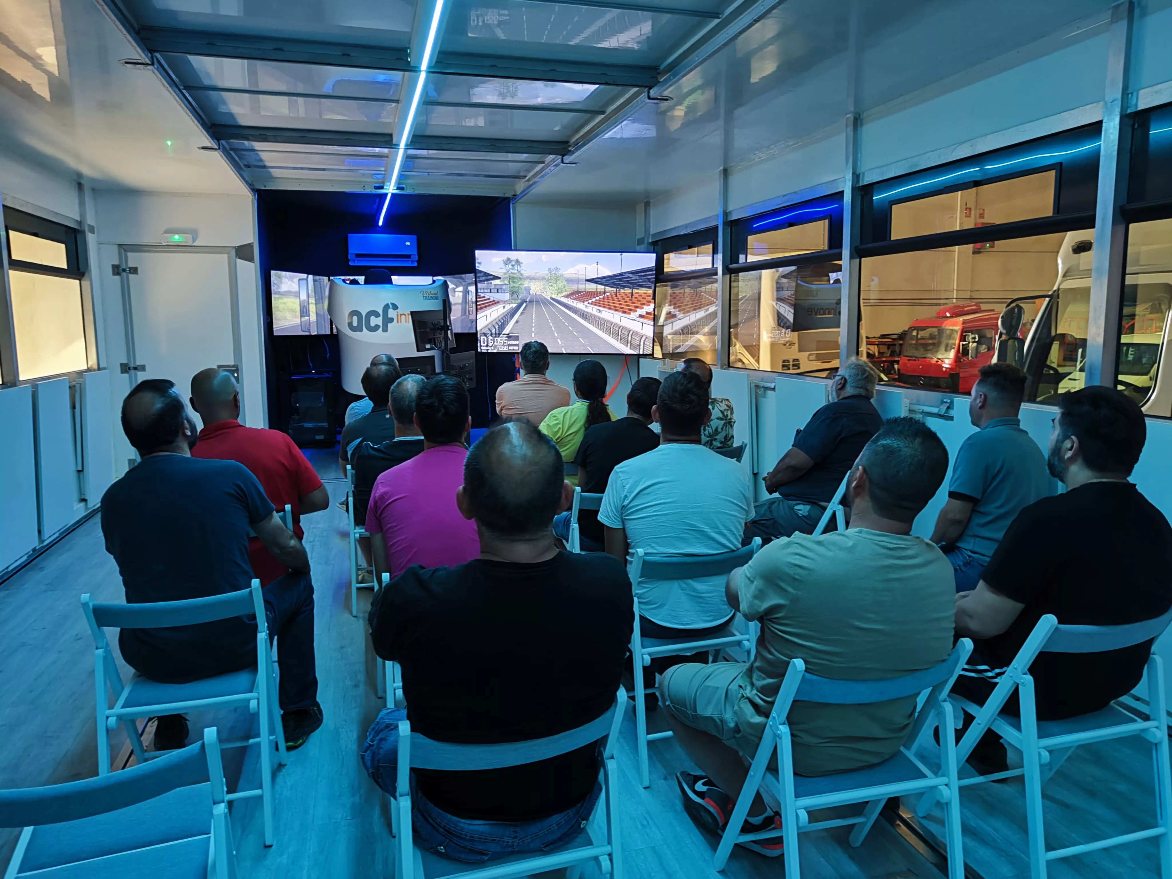 Aula virtual de ACF Innove, que cumple cincuenta años