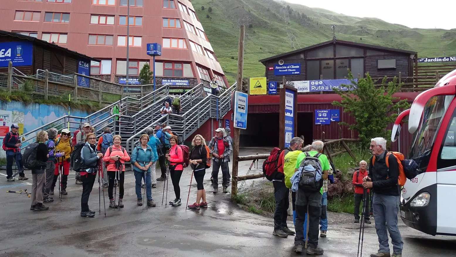 Salida. Foto Alfredo Zazo