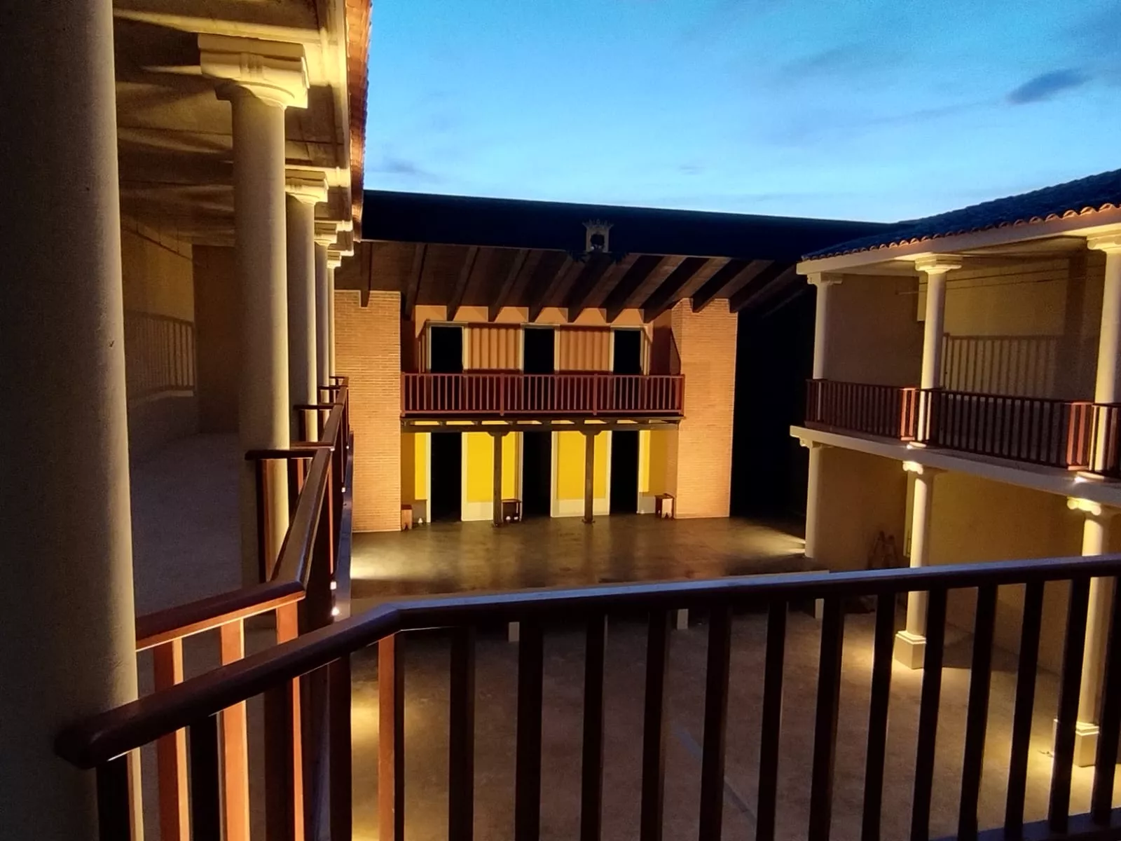 La inauguración contará con la presencia del presidente de la Diputación, Isaac Claver, y el alcalde de la localidad, Álvaro Domec. Fotos Roberto Nistal y Luis Casáus