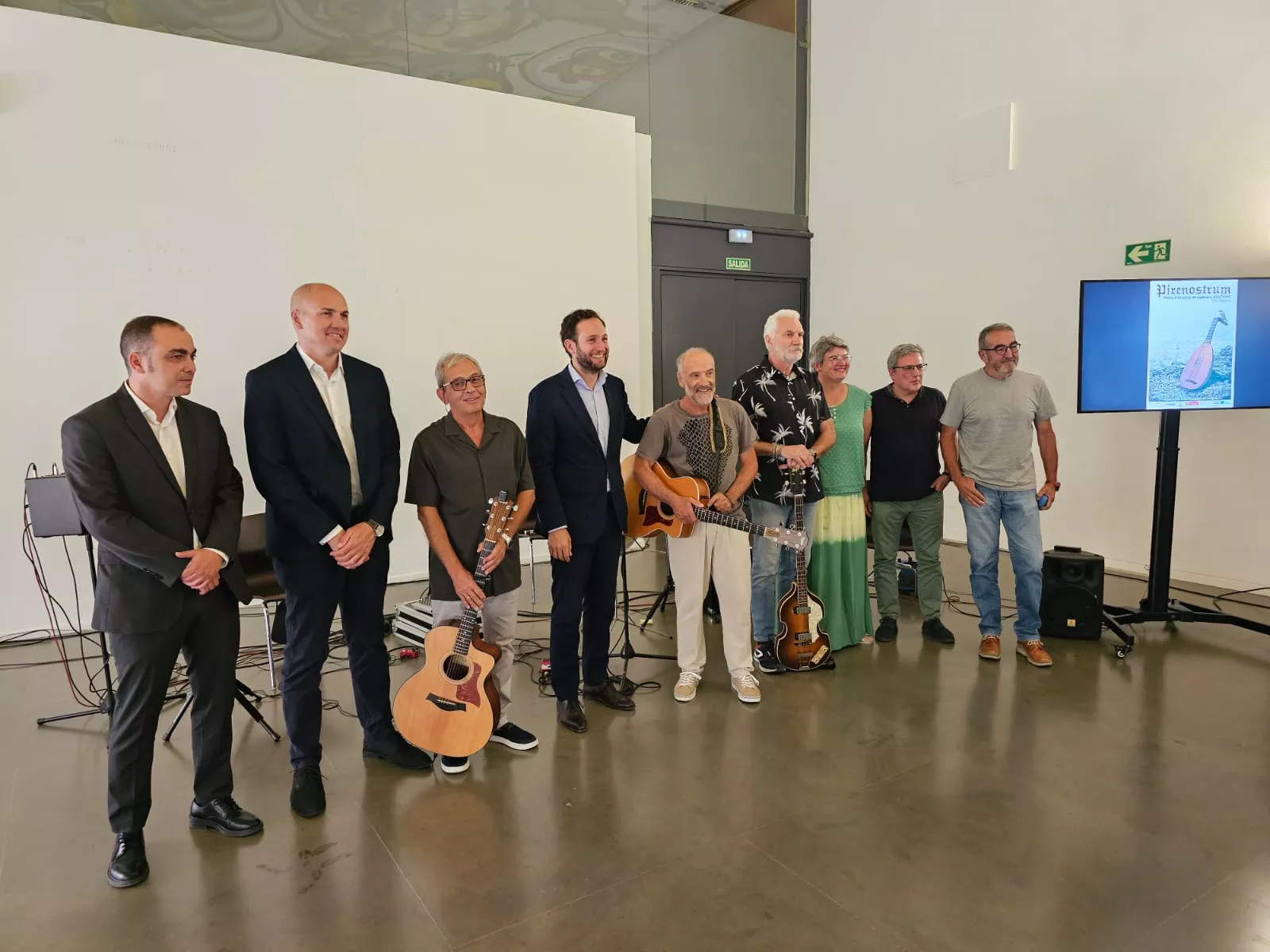 Participantes en la presentación de Pirenostrum 2024.