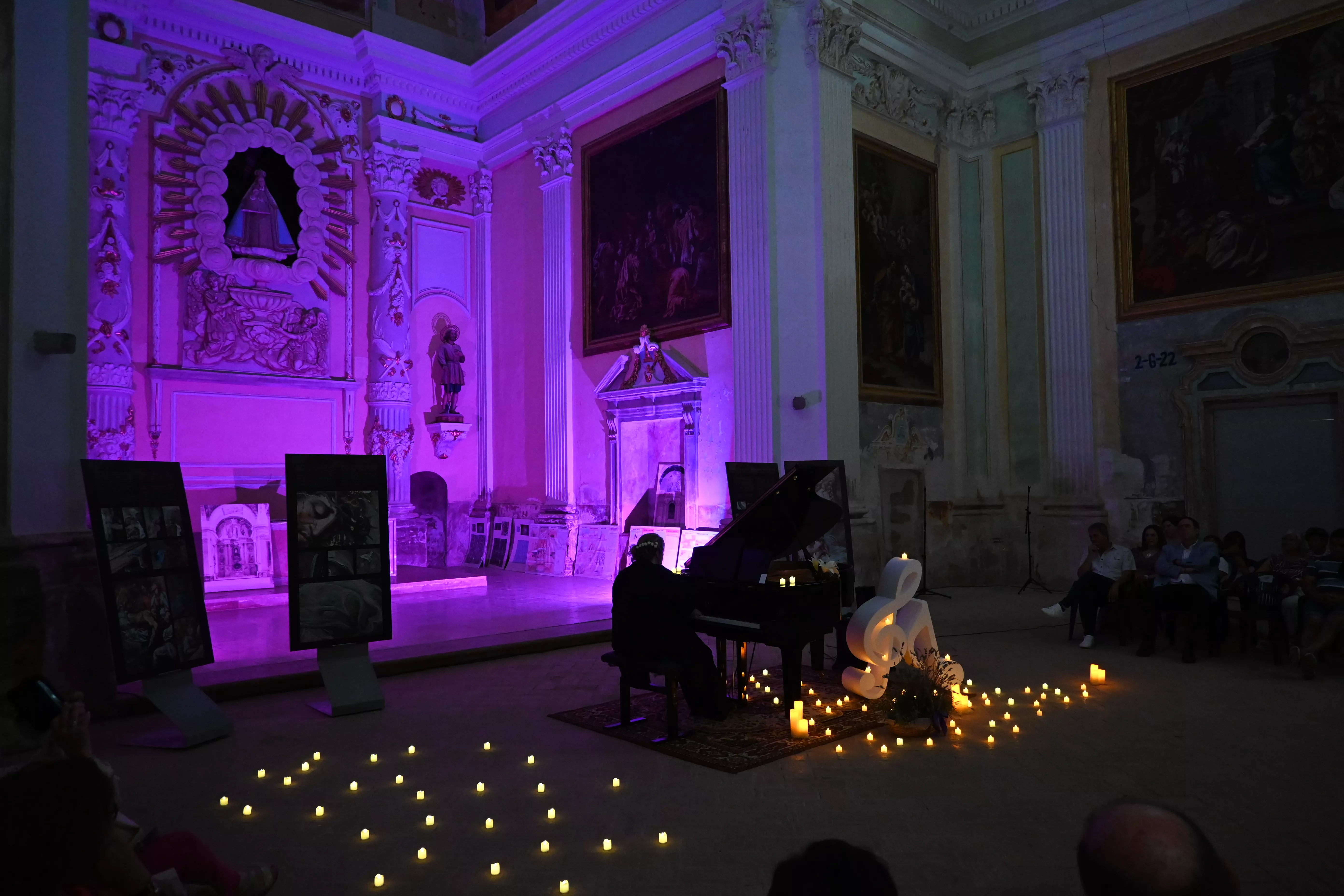 Nati Ballarín en la Cartuja de las Fuentes. Foto Carlos Jalle