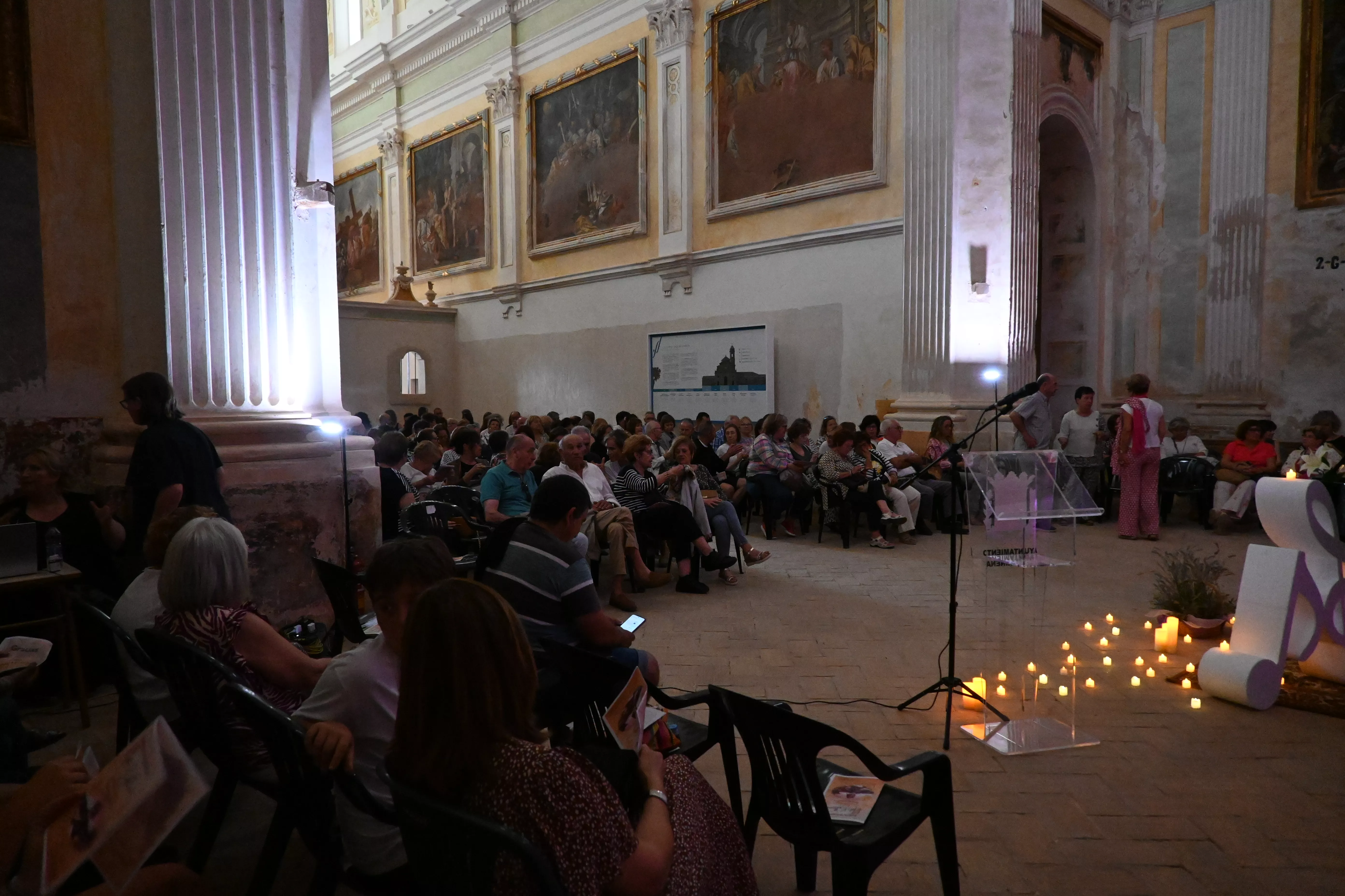 Nati Ballarín en la Cartuja de las Fuentes. Foto Carlos Jalle