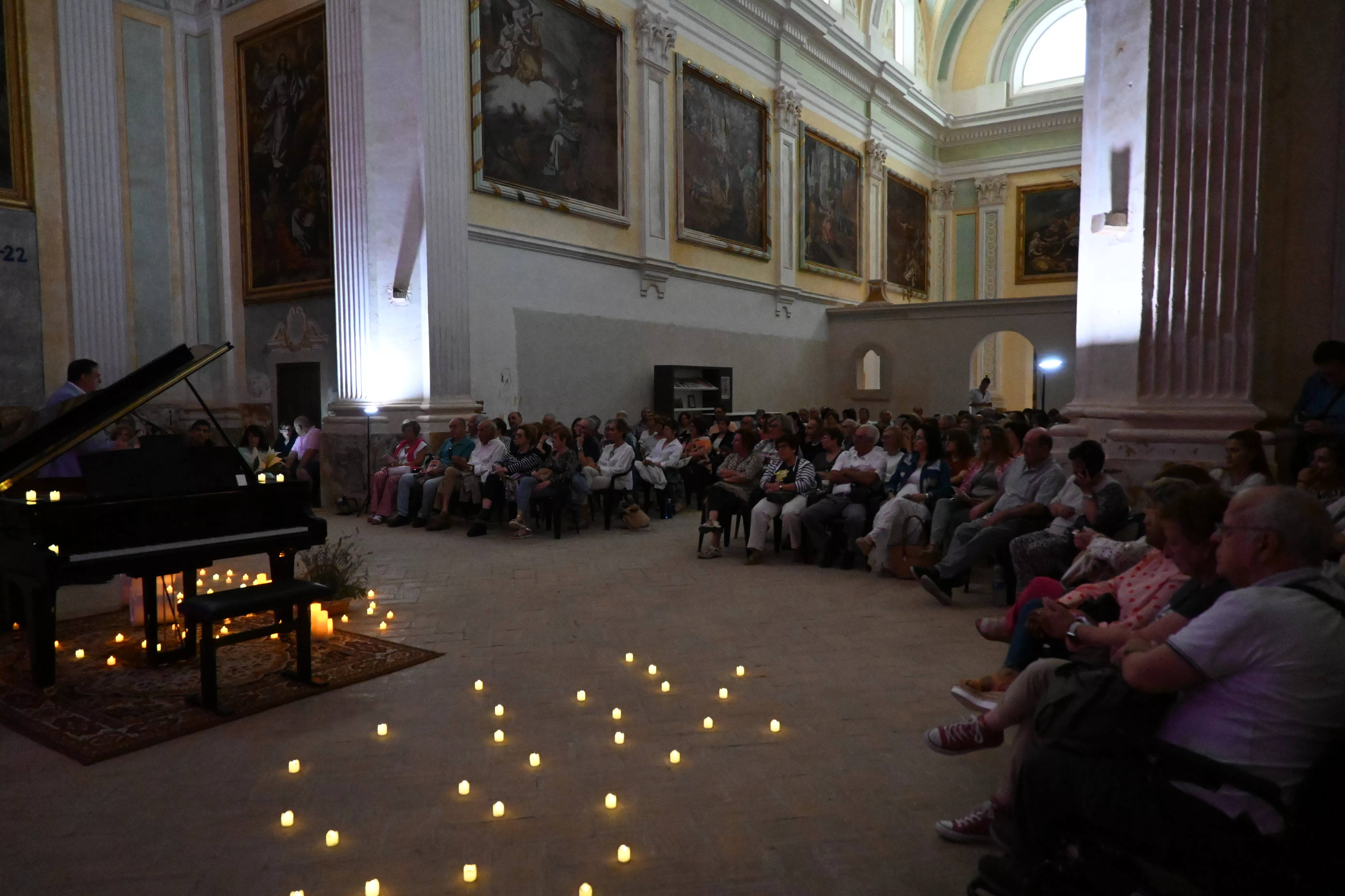 Nati Ballarín en la Cartuja de las Fuentes. Foto Carlos Jalle 