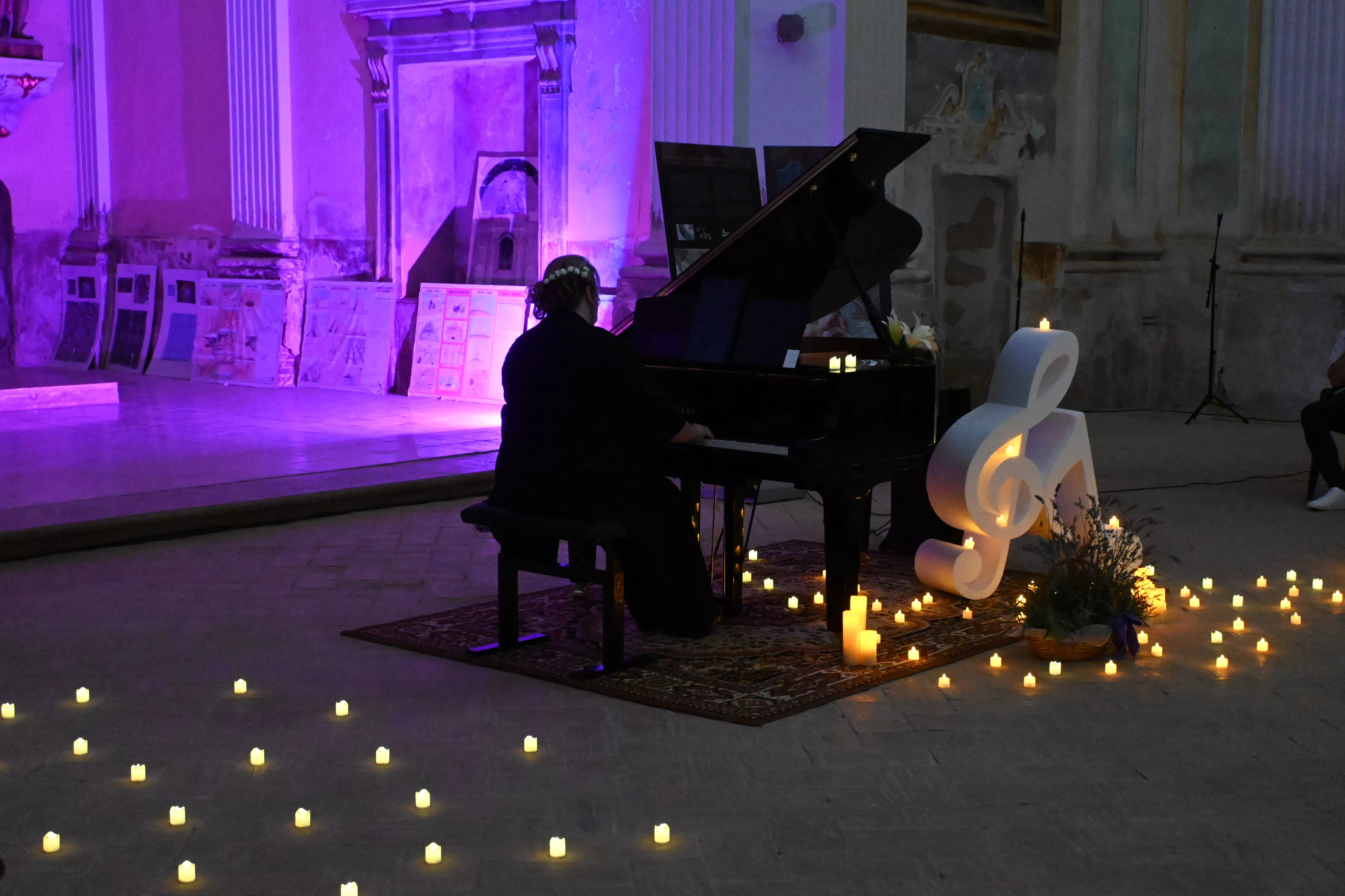 Nati Ballarín en la Cartuja de las Fuentes.Foto Carlos Jalle