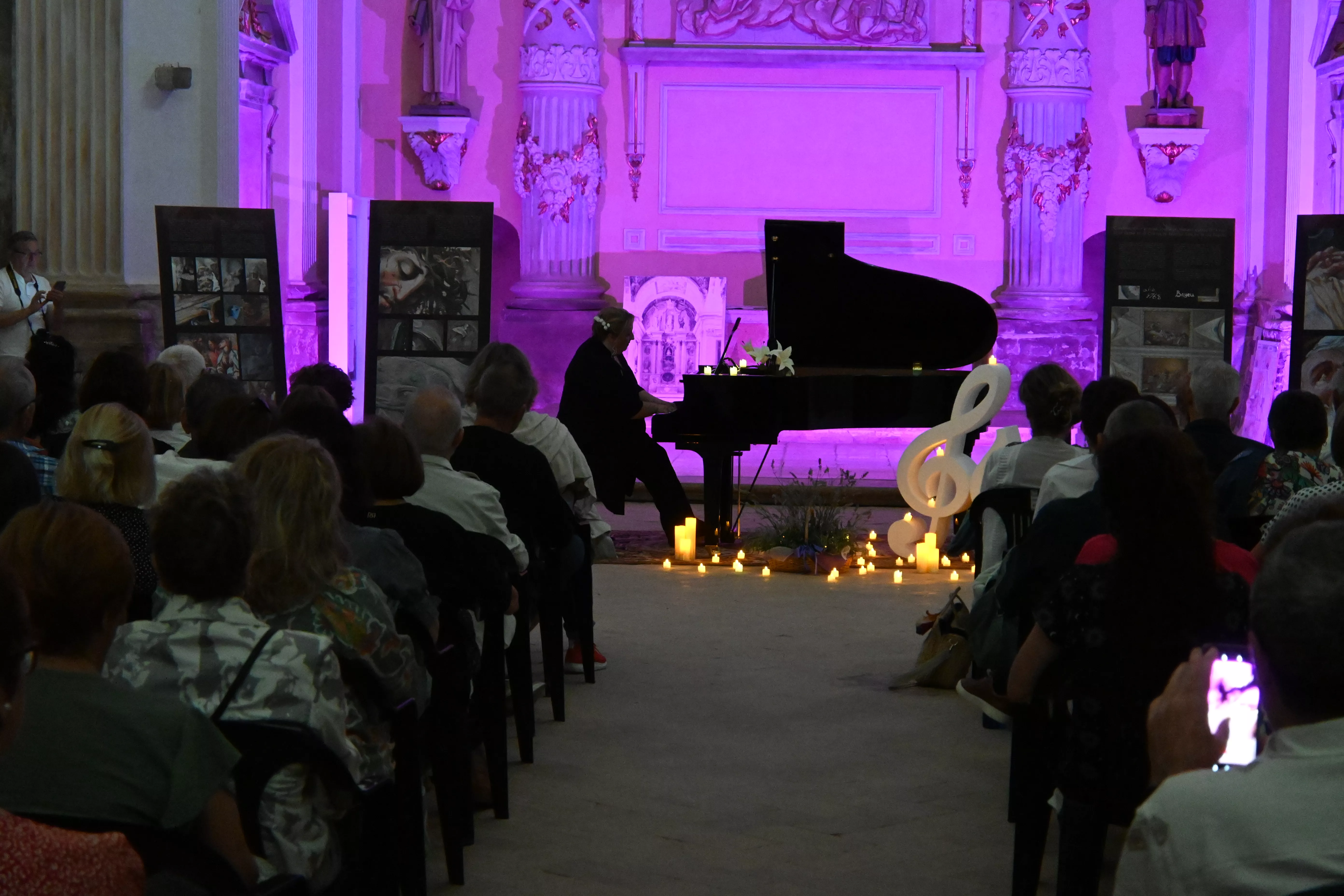 Nati Ballarín en la Cartuja de las Fuentes.  Foto Carlos Jalle 