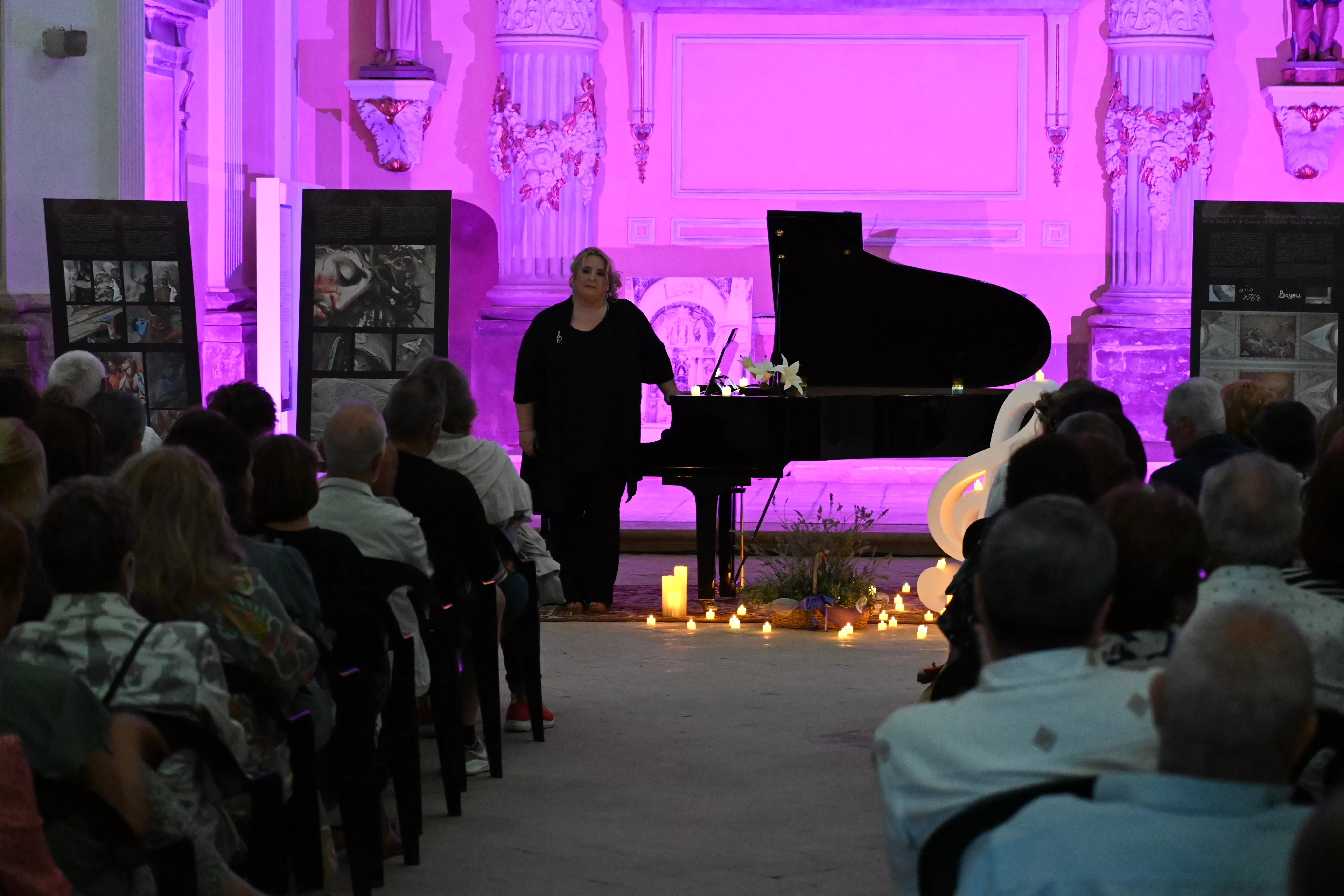 Nati Ballarín en la Cartuja de las Fuentes. Foto Carlos Jalle 
